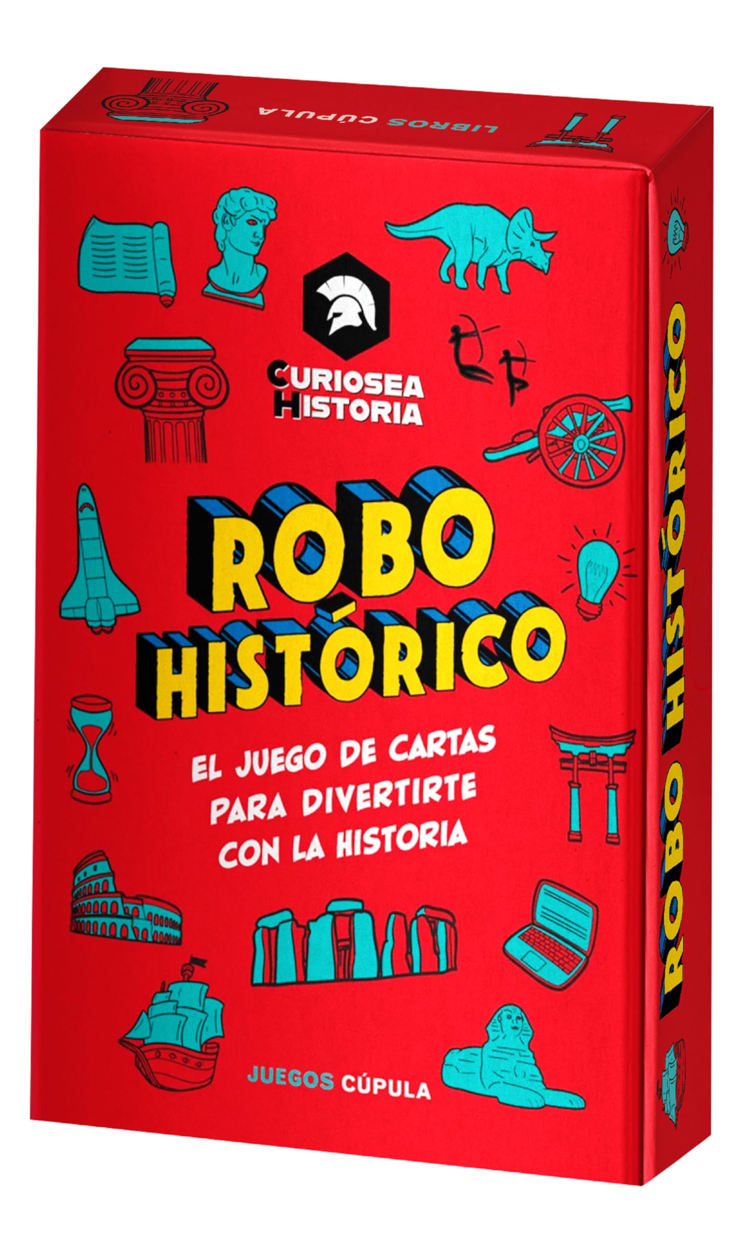 Libro: Robo Histórico: El juego de cartas para divertirte con la historia