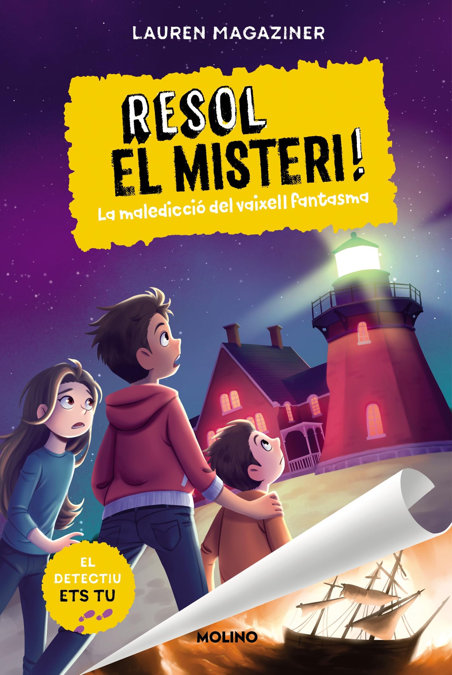 Libro: Resol el misteri! 5 - La maledicció del vaixell fantasma (Col·lecció Resol el misteri)