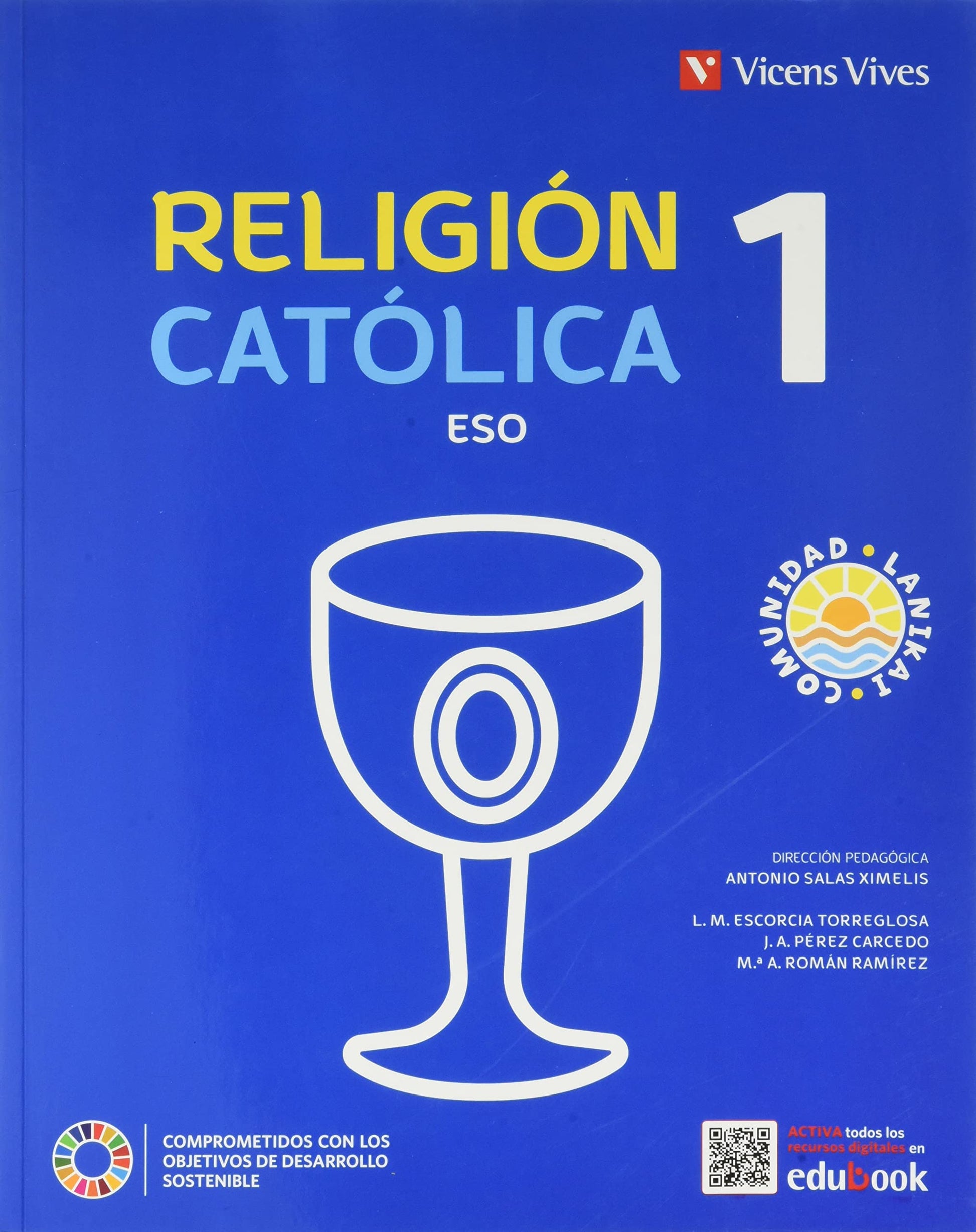 Libro: RELIGION CATOLICA 1 ESO (COMUNIDAD LANIKAI)