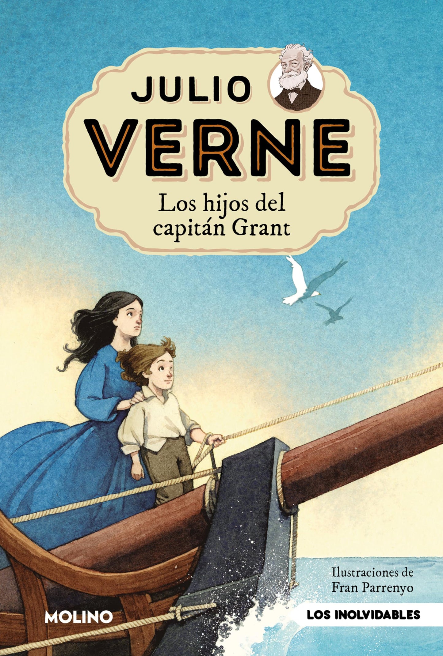 Libro: Julio Verne - Los hijos del capitán Grant (edición actualizada, ilustrada y adaptada) (Inolvidables)