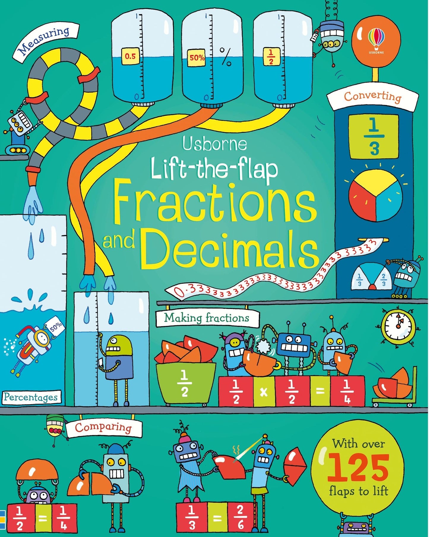 Libro: Lift-the-Flap Fractions and Decimals (Lift the Flap Books)