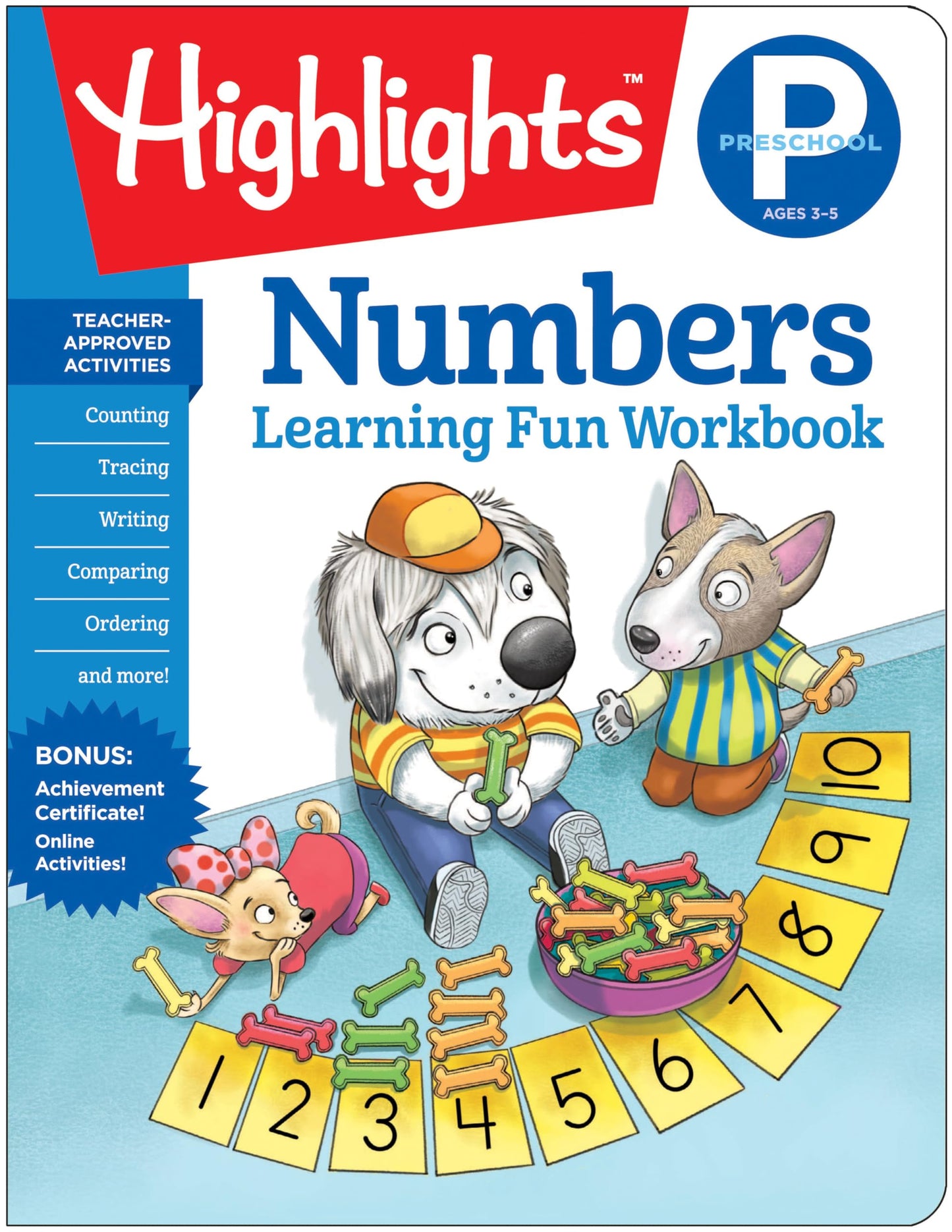 Libro: Preschool Numbers: Highlights Hidden Pictures (Highlights Learning Fun Workbooks)