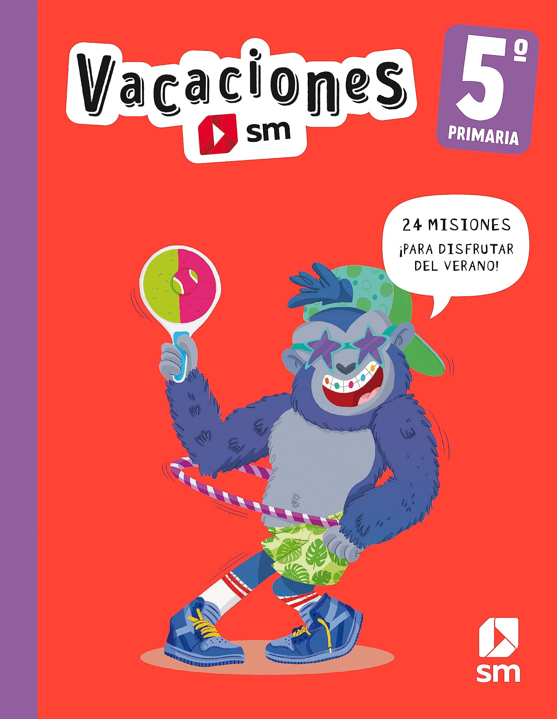 Libro: Vacaciones. 5 Primaria