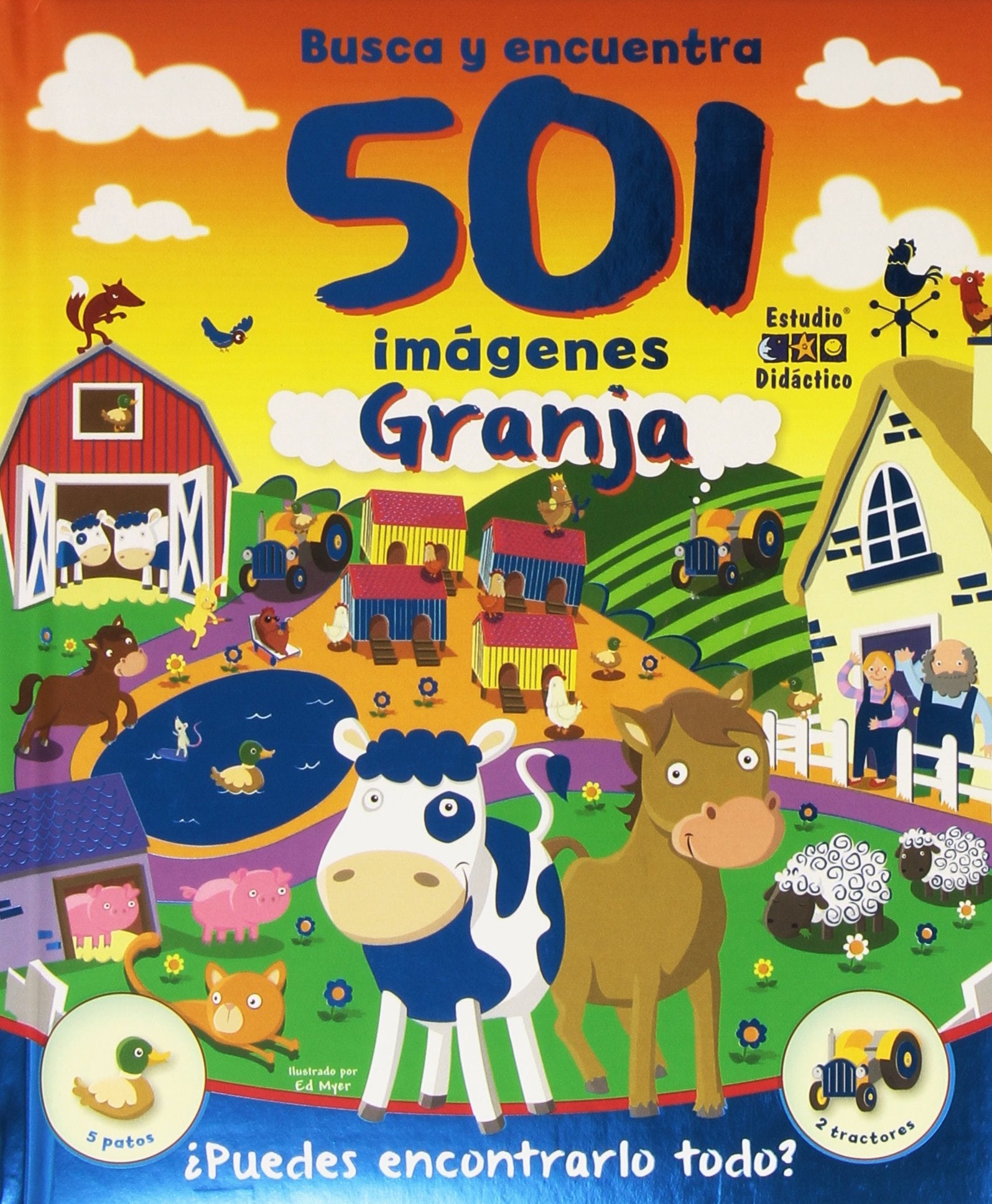 Libro: 501 imágenes granja: 001 (Busca y encuentra)