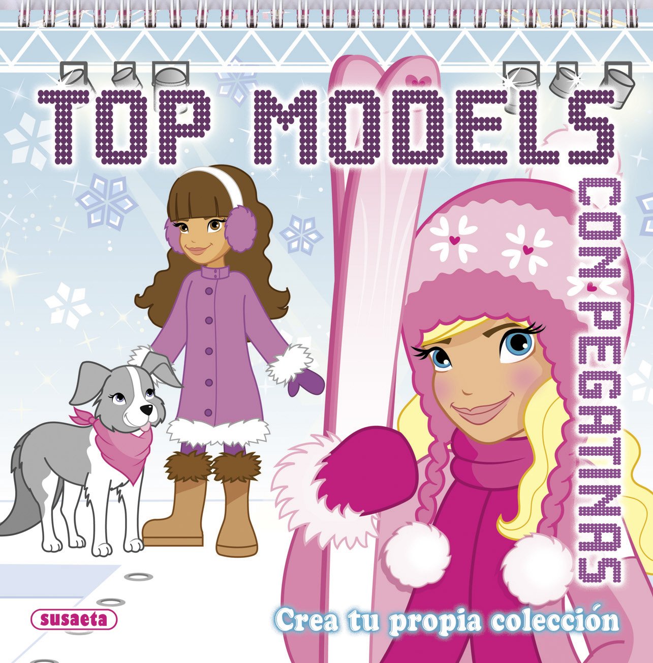 Libro: Top models con pegatinas 3