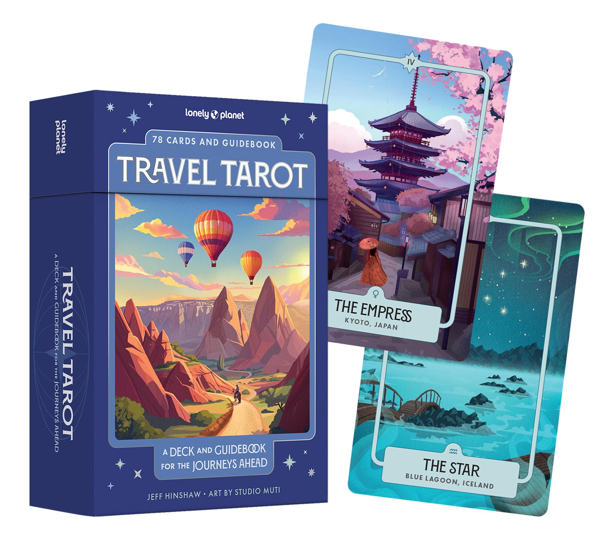 Libro: Lonely Planet Travel Tarot: Beautiful 78 Card Deck & Guidebook | Connect to Your Experiences on a Deeper Level | Inspire a Journey of Self Discovery & Mindfulness