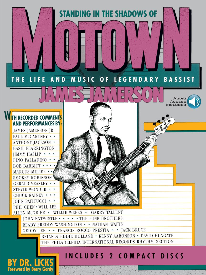 Libro: Standing in the shadows of motown the life and music of legendary bassist james jamerson + audio onl
