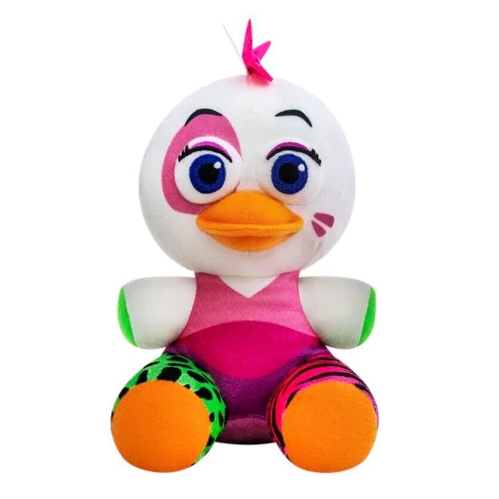 Funko Plush: Five Nights at Freddy's, Security Breach - Glamrock Chica, Multicolour, 6 Pulgadas