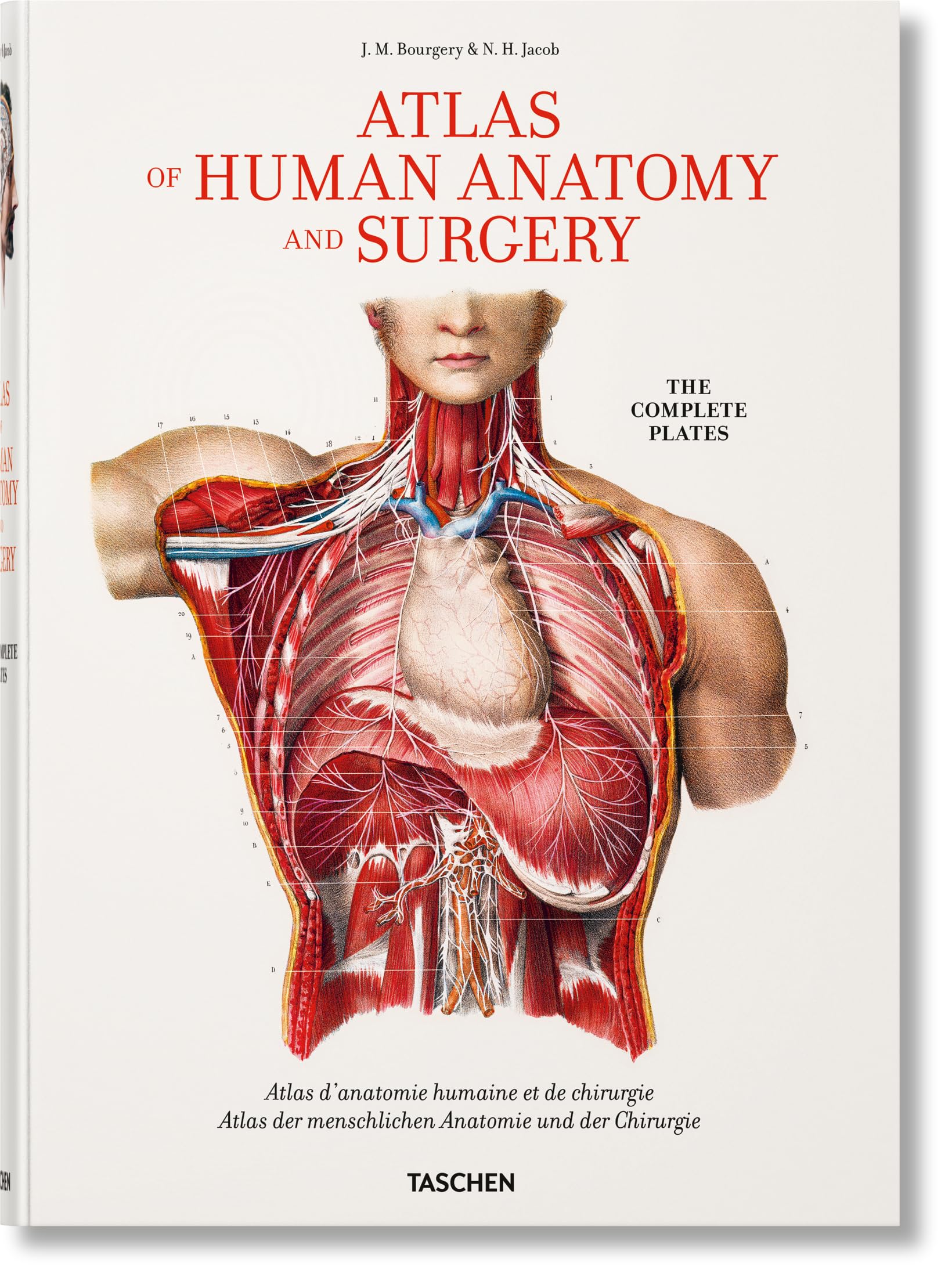 Libro: Bourgery. Atlas of Human Anatomy and Surgery (Multilingual Edition)