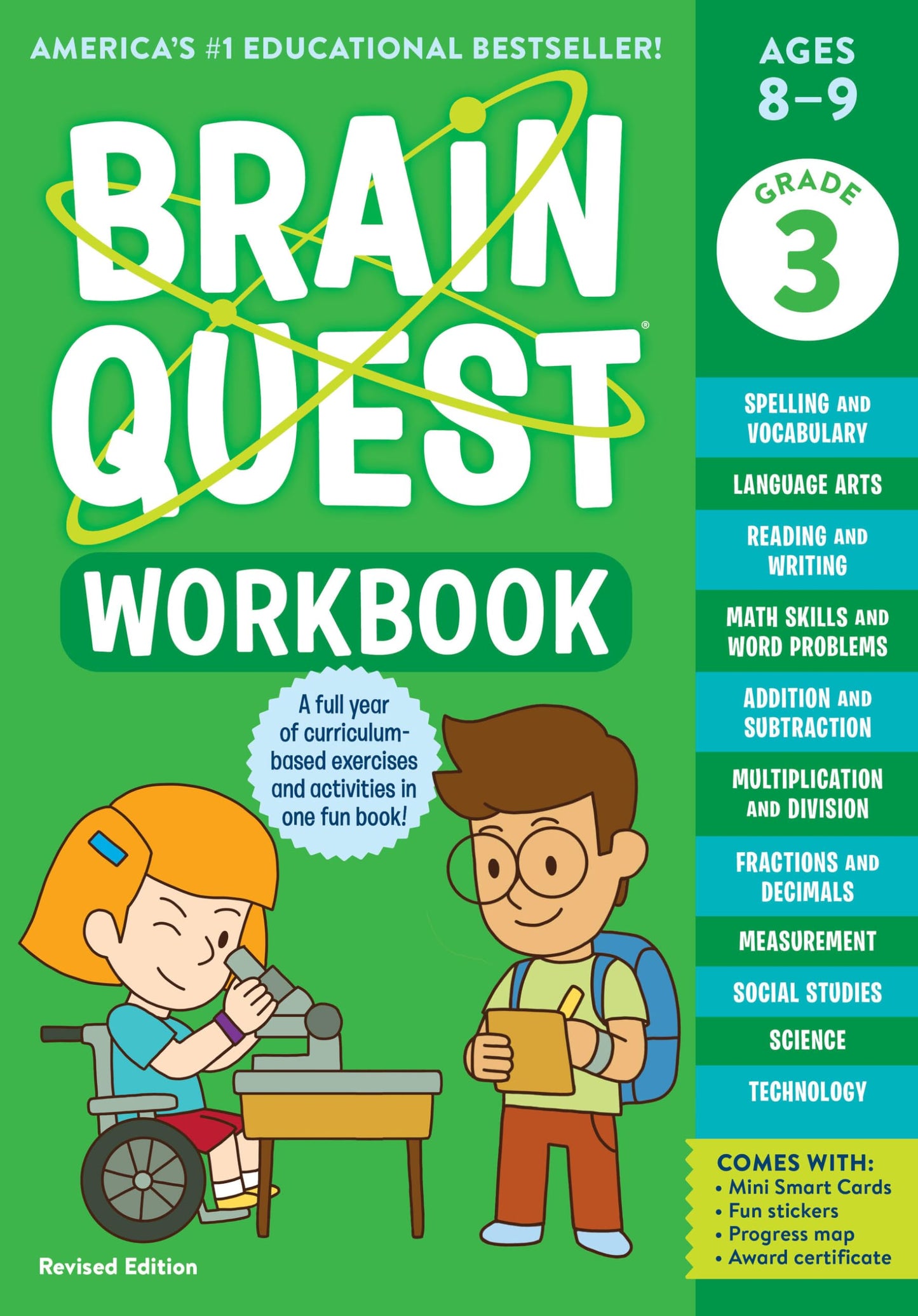 Libro: Brain Quest Workbook: 3rd Grade Revised Edition