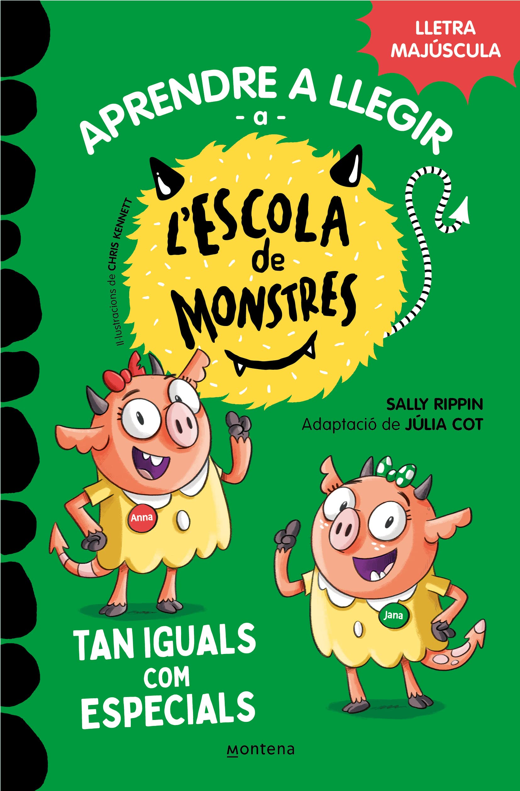 Libro: Aprendre a llegir a l'Escola de Monstres 3 - Tan iguals com especials: Amb lletra MAJÚSCULA (llibres per a nens a partir de 5 anys)