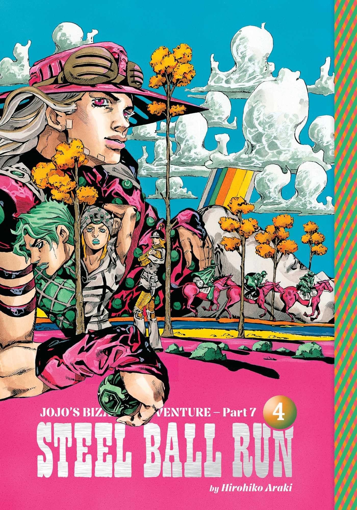 Libro: JoJo's Bizarre Adventure: Part 7--Steel Ball Run, Vol. 4