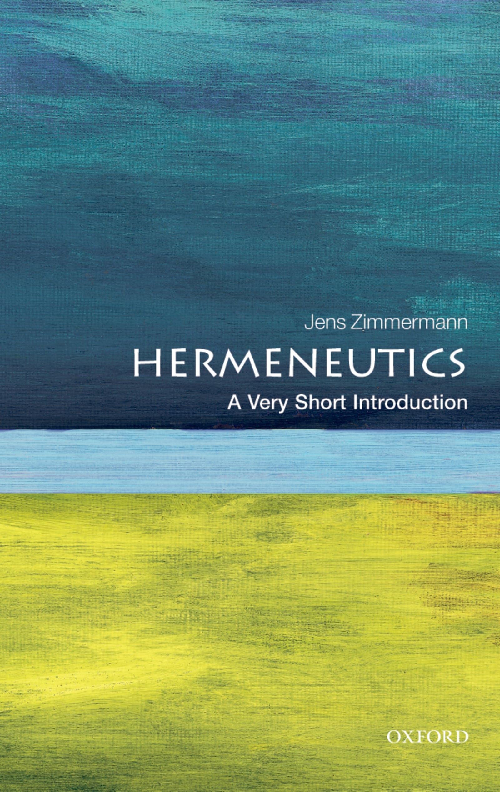 Libro: Hermeneutics: A Very Short Introduction