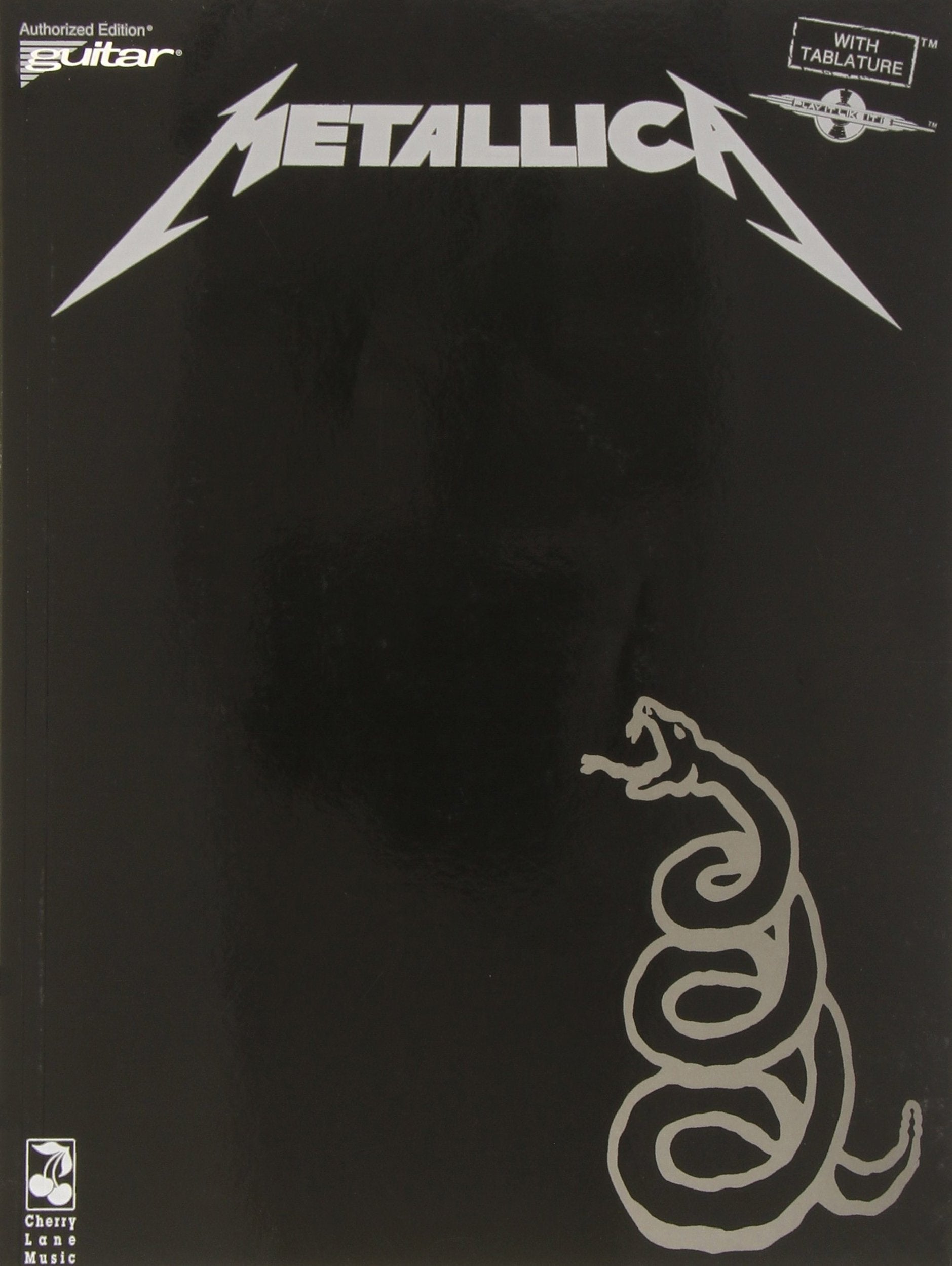 Libro: Metallica: Black Album - Guitar Songbook with Tablature | Play It Like It Is Sheet Music Collection | Heavy Metal Guitar Book for Intermediate Players | Full Tablature and Notation for 12 Songs
