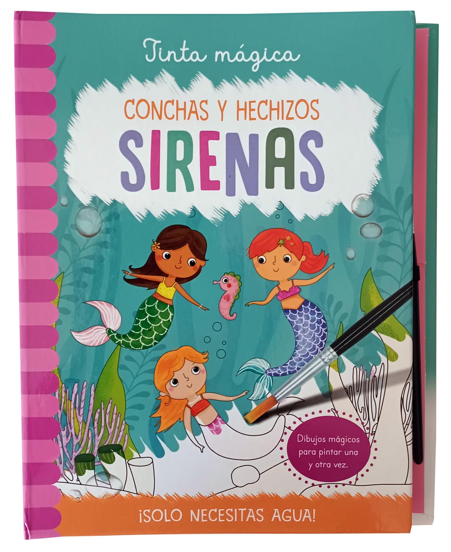 Libro: Tinta Mágica: Sirenas (DIBUJO Y MANUALIDADES)