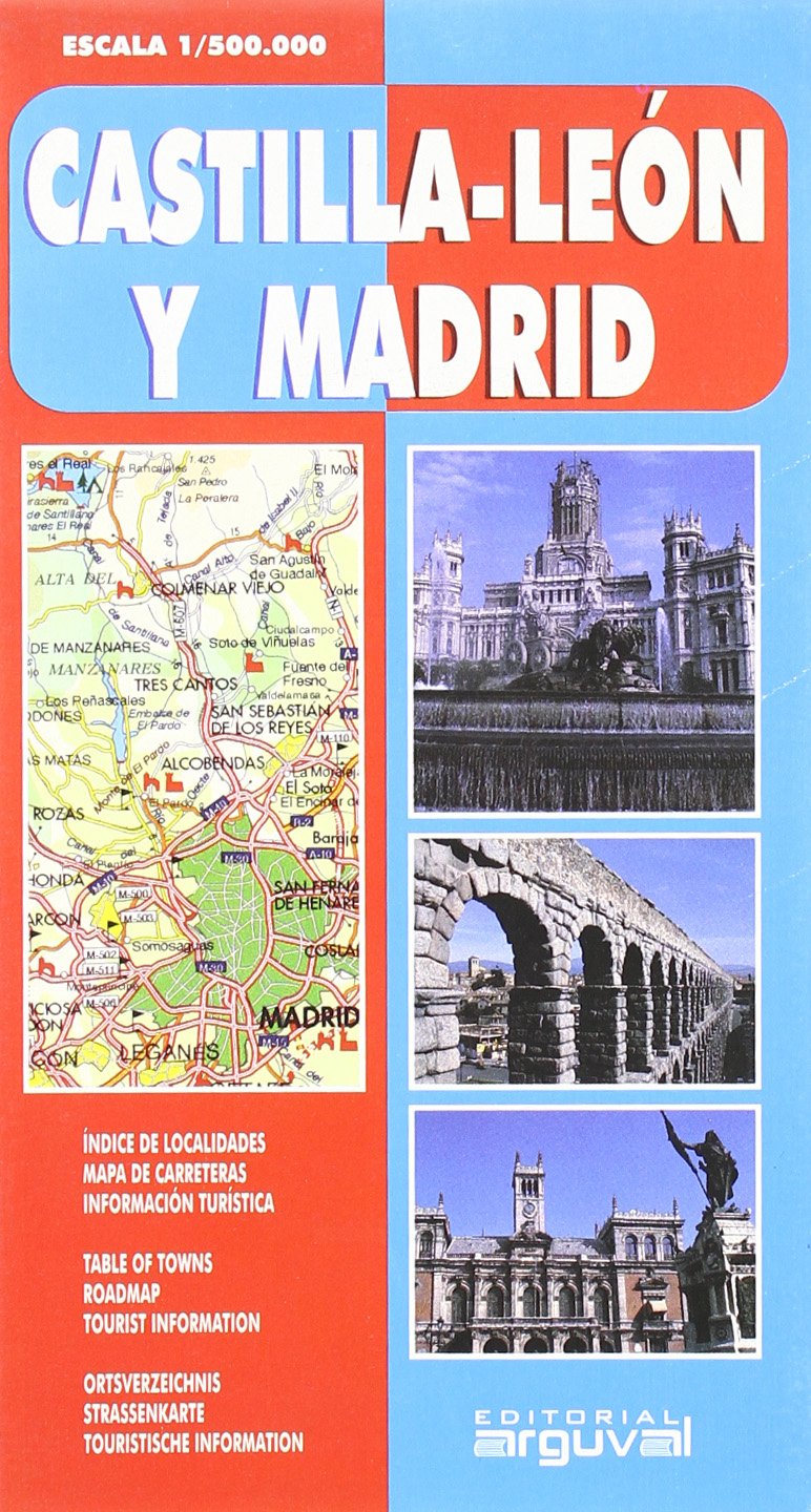 Libro: Mapa de Madrid Castilla y Leon
