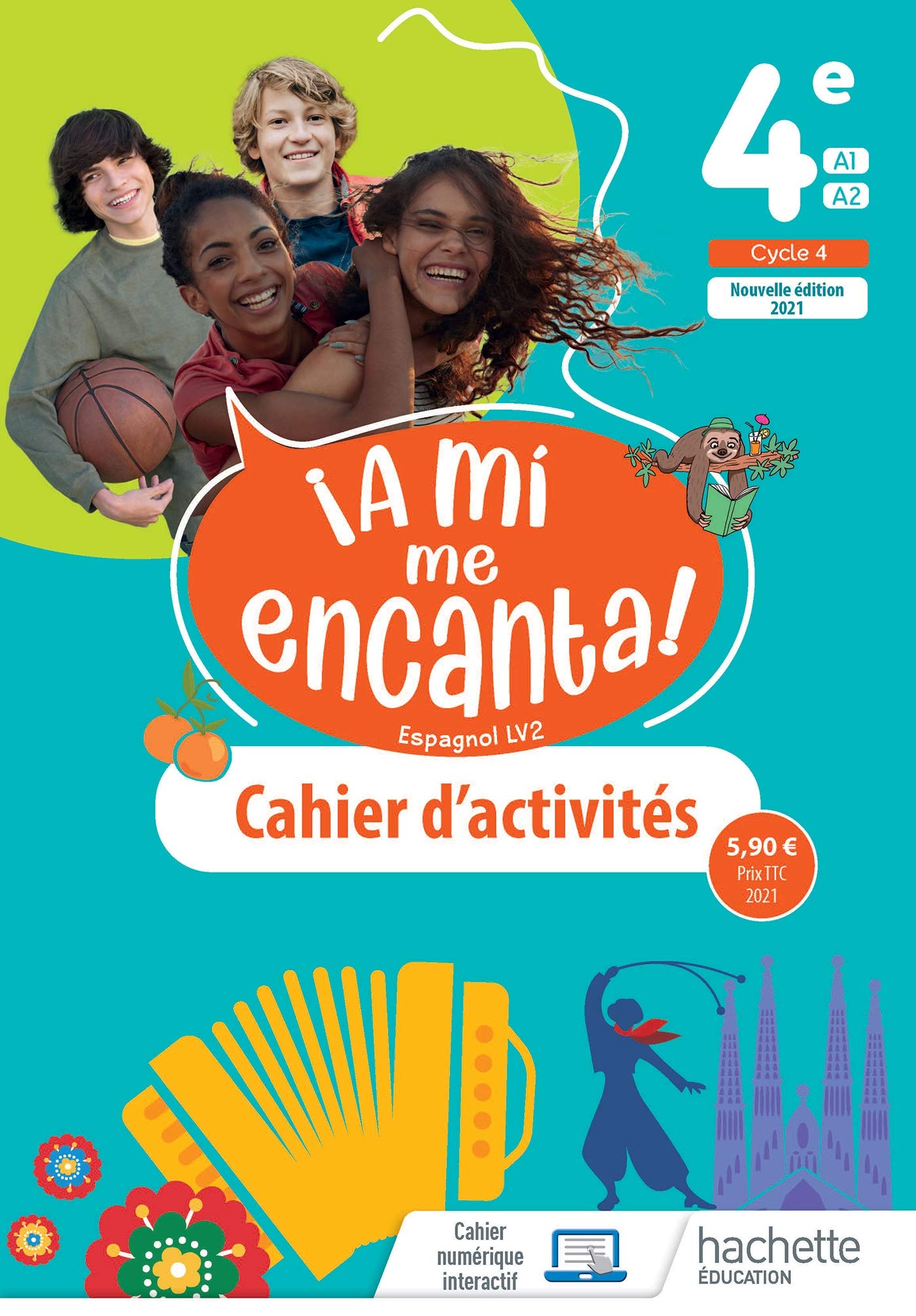Libro: Espagnol LV2 4e A1: Cahier d'activités