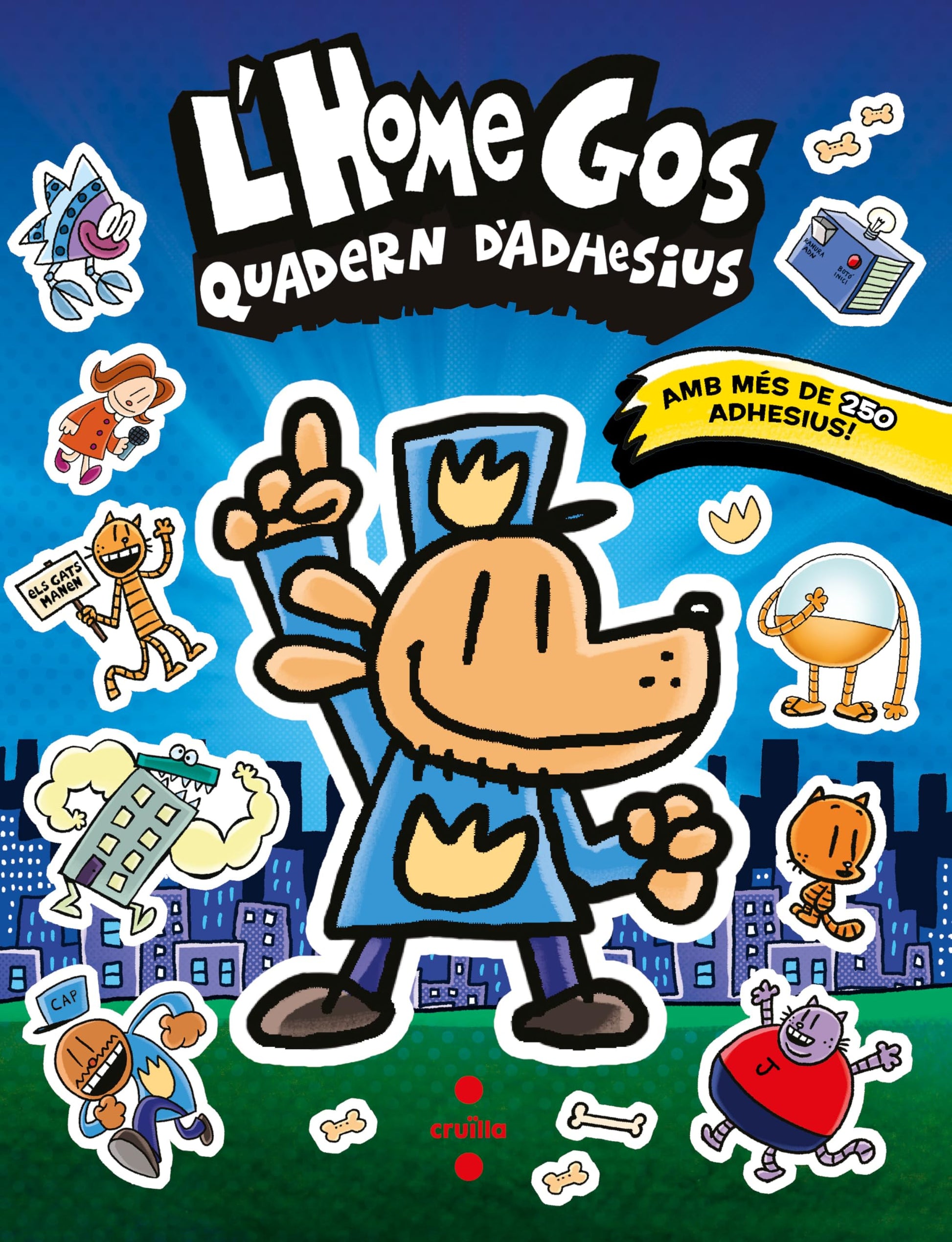 Libro: L'Home Gos. Quadern d'adhesius