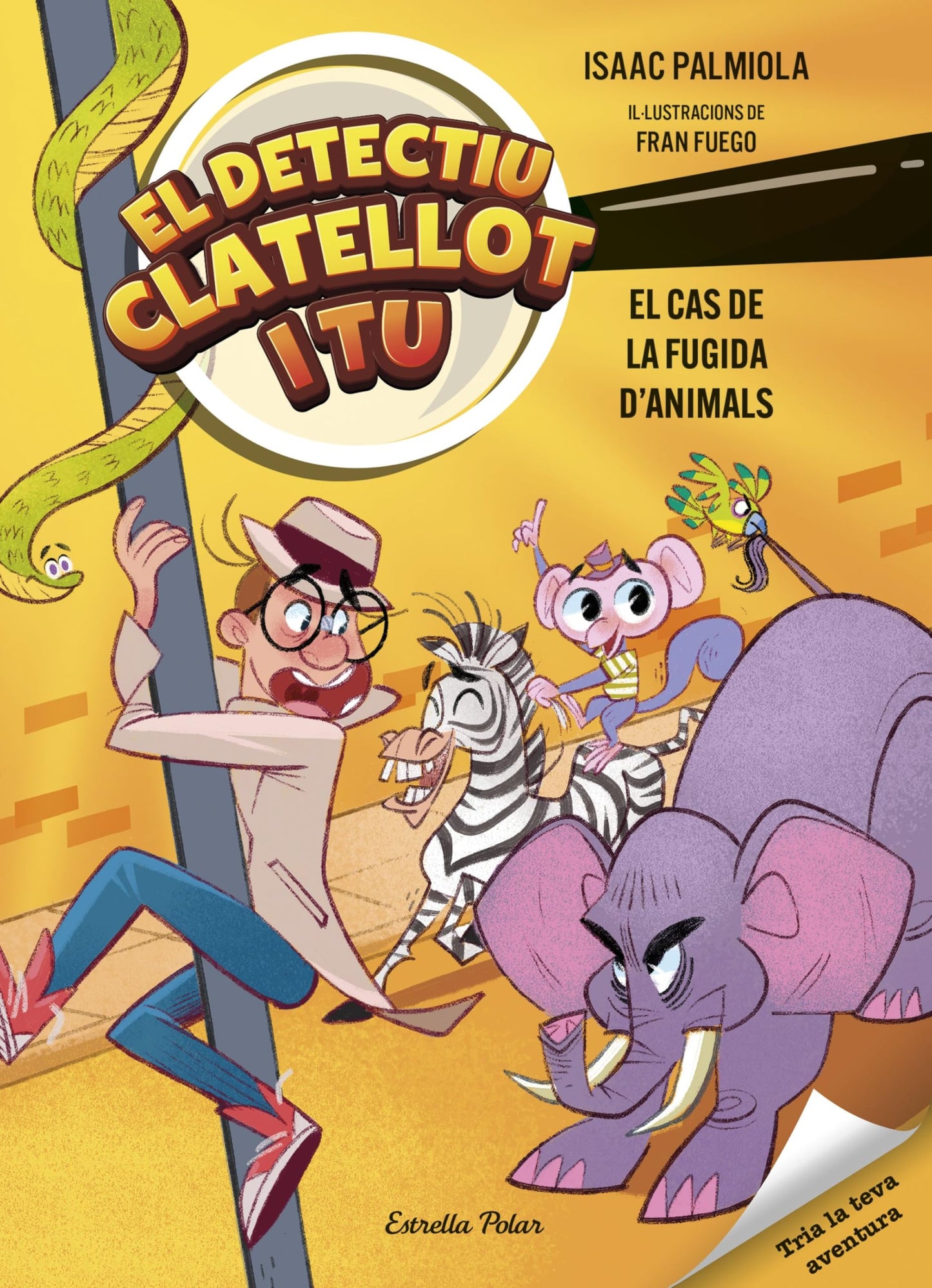 Libro: Detectiu Clatellot i tu 2. El cas de la fugida d'animals