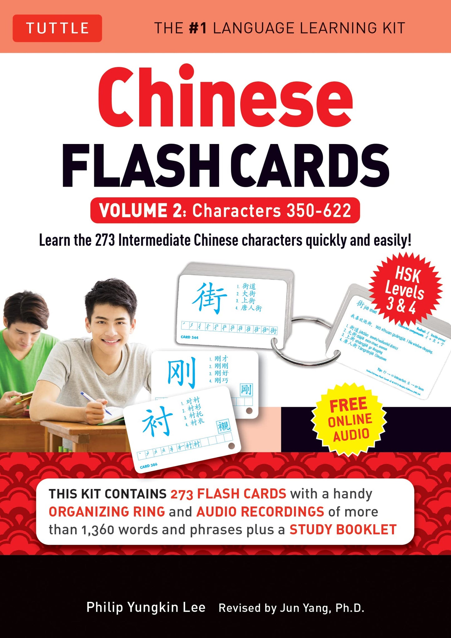 Libro: Chinese Flash Cards Kit Volume 2 /anglais: HSK Levels 3 & 4 Intermediate Level: Characters 350-622 (Online Audio Included)