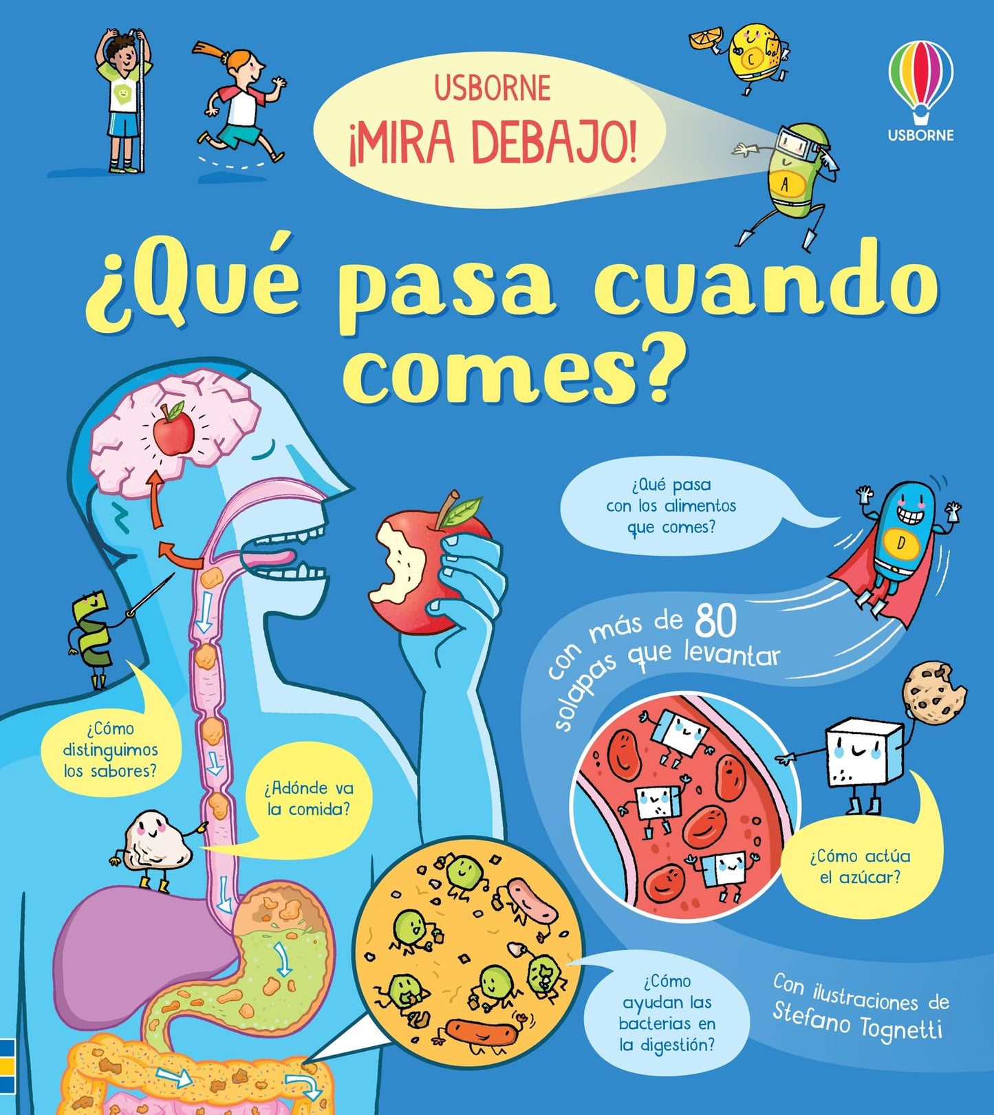 Libro: ¿qué pasa cuando comes? (¡Mira debajo!)