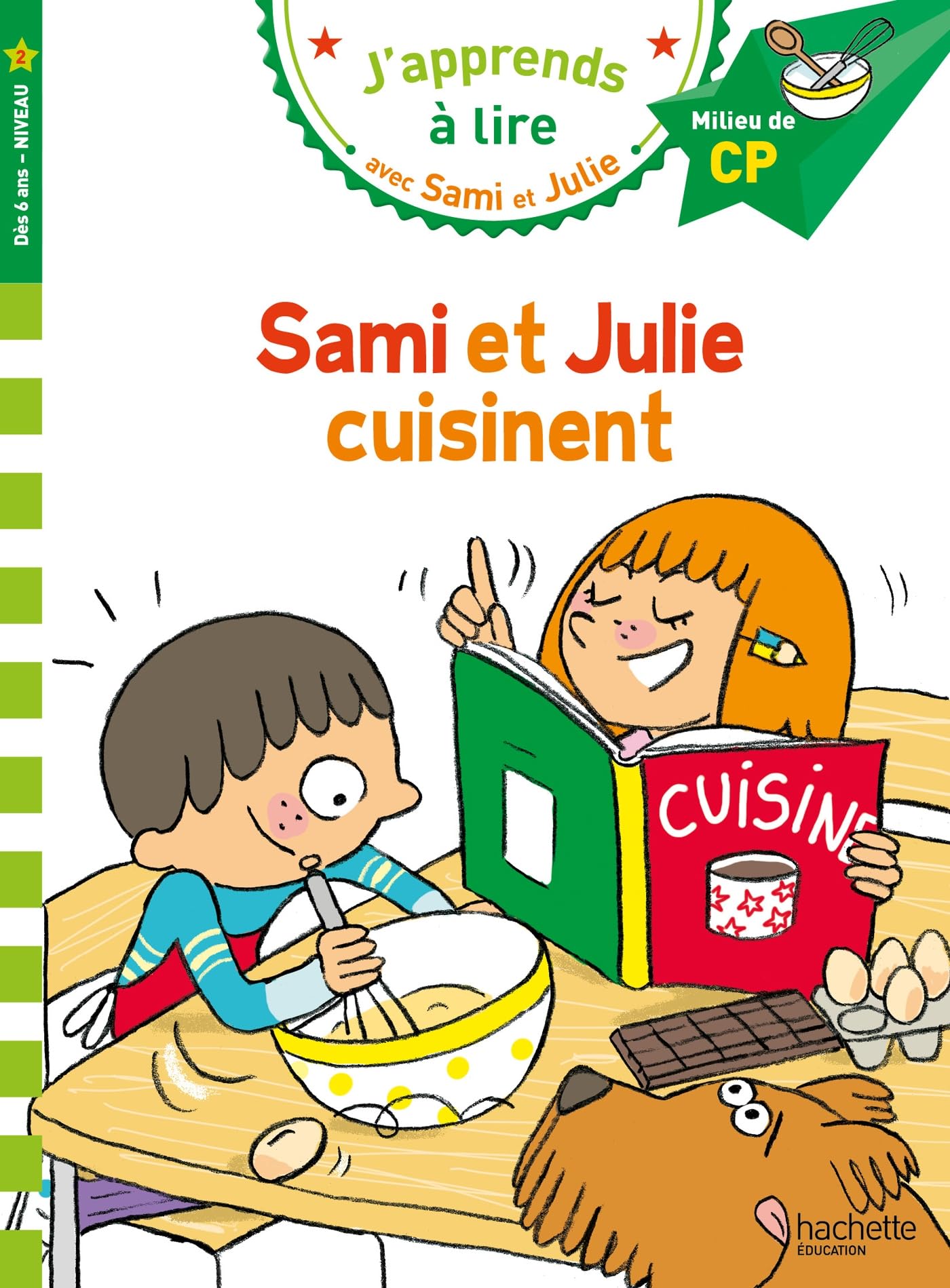 Libro: SAMI ET JULIE CUISINENT: Niveau 2, milieu de CP (HACHETTE)