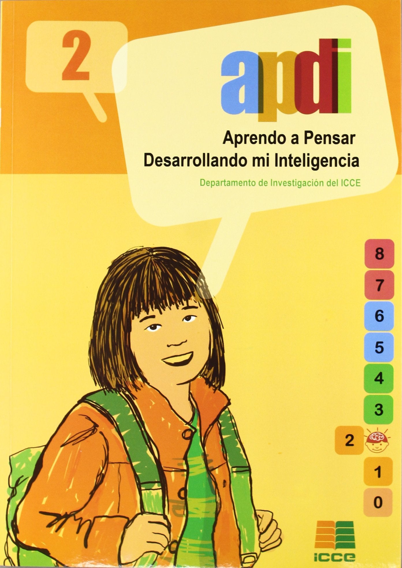 Libro: APDI 2: Aprendo a Pensar Desarrollando mi Inteligencia (SIN COLECCION)
