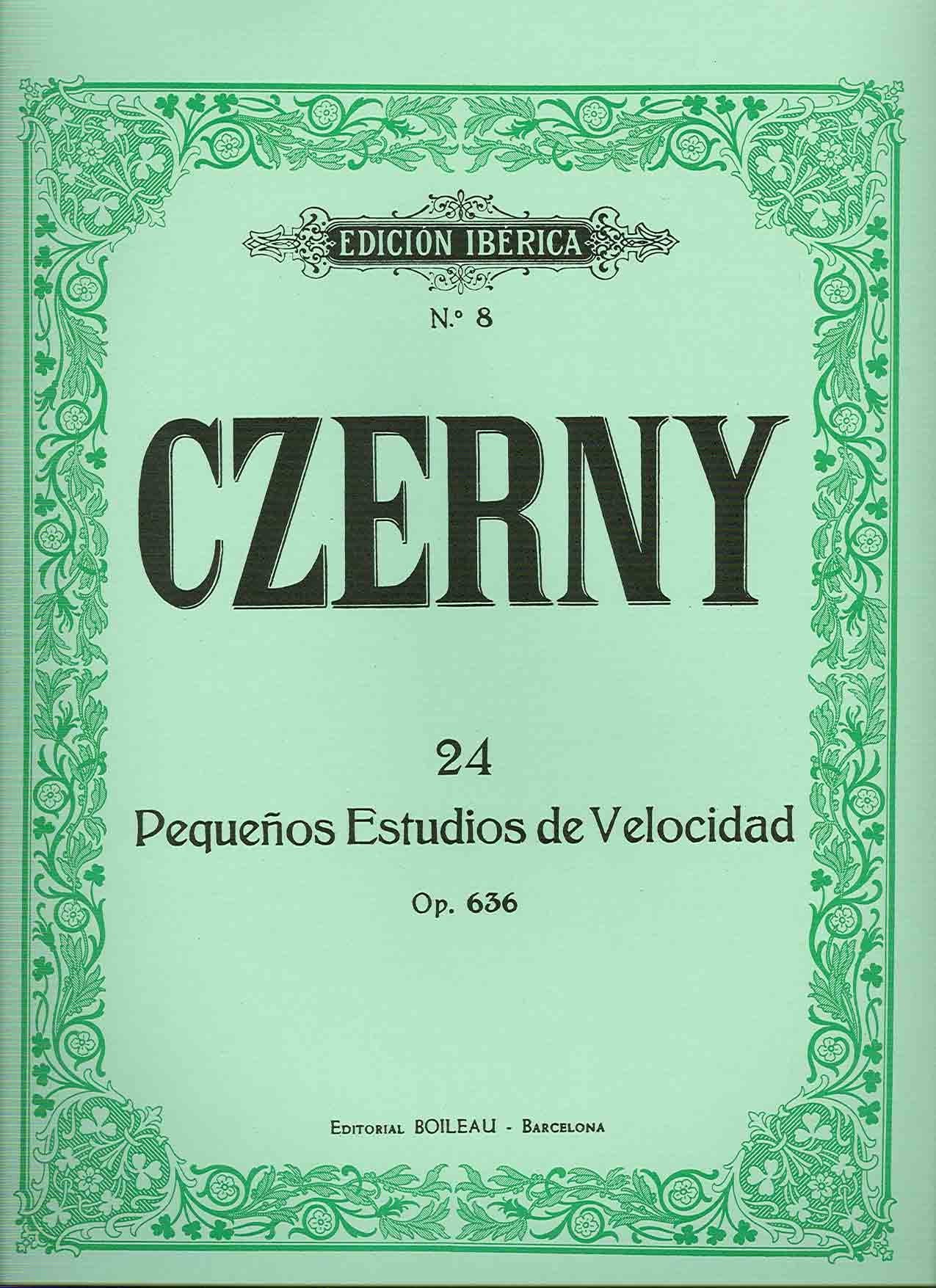 Libro: CZERNY - Op. 636 Estudios de Pequeña Velocidad para Piano (Iberica)