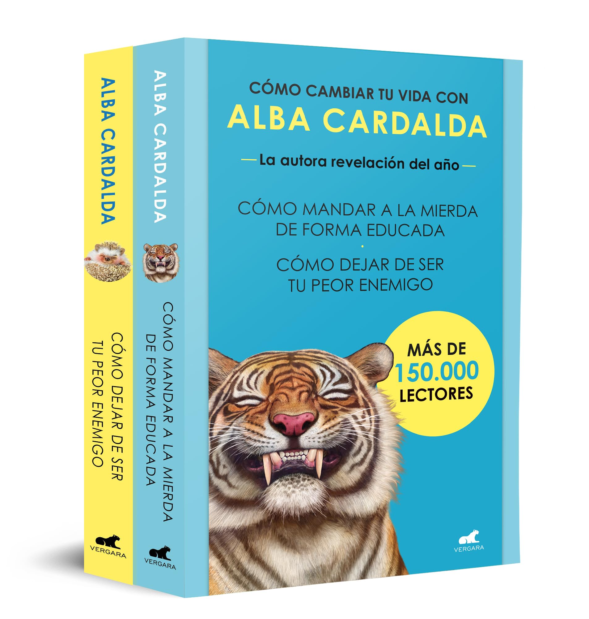 Libro: Pack Alba Cardalda (Cómo mandar a la mierda de forma educada + Cómo dejar de ser tu peor enemigo) (Vergara)