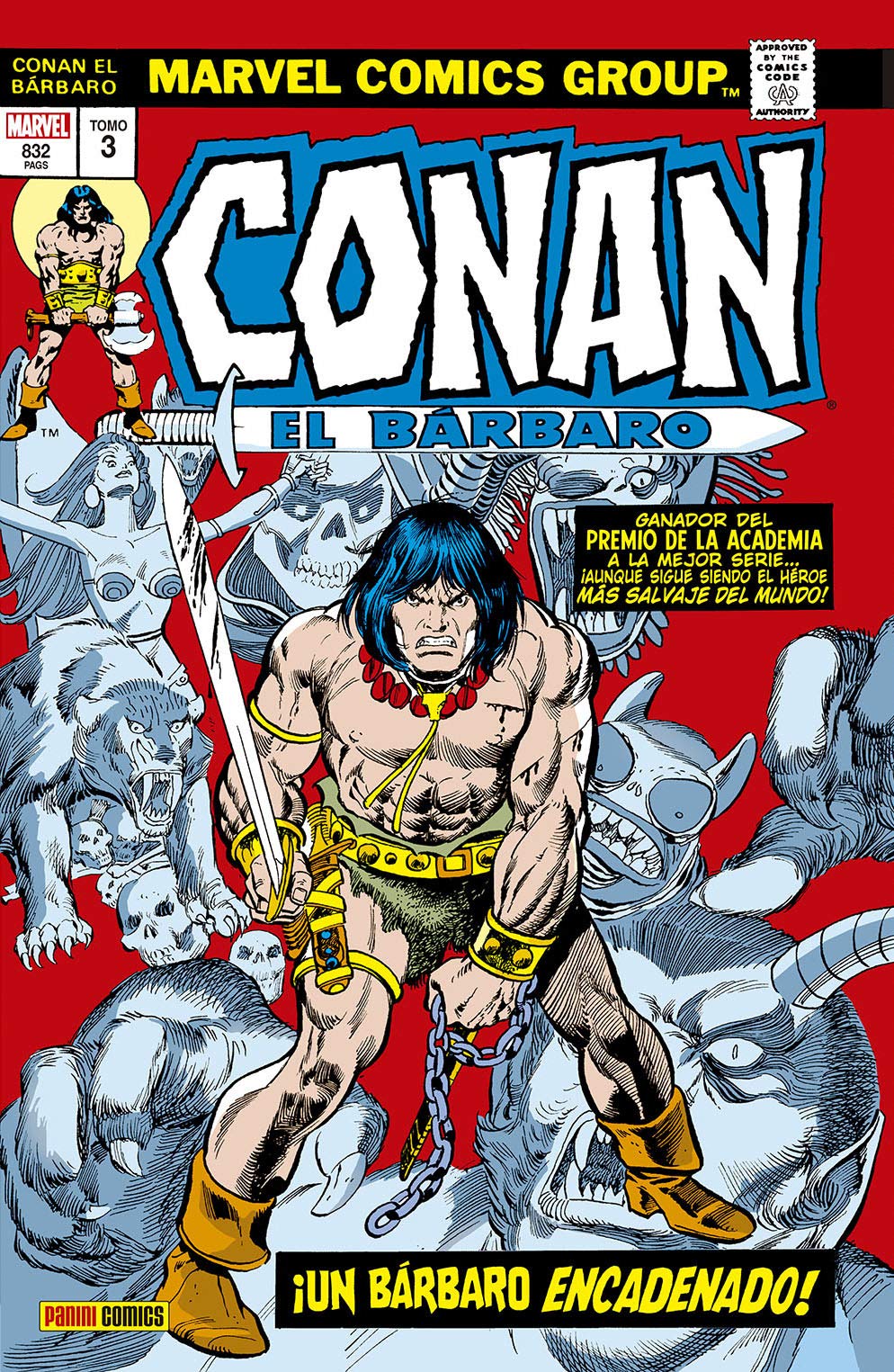 Libro: Marvel gold omnibus conan el bárbaro. la etapa marvel original