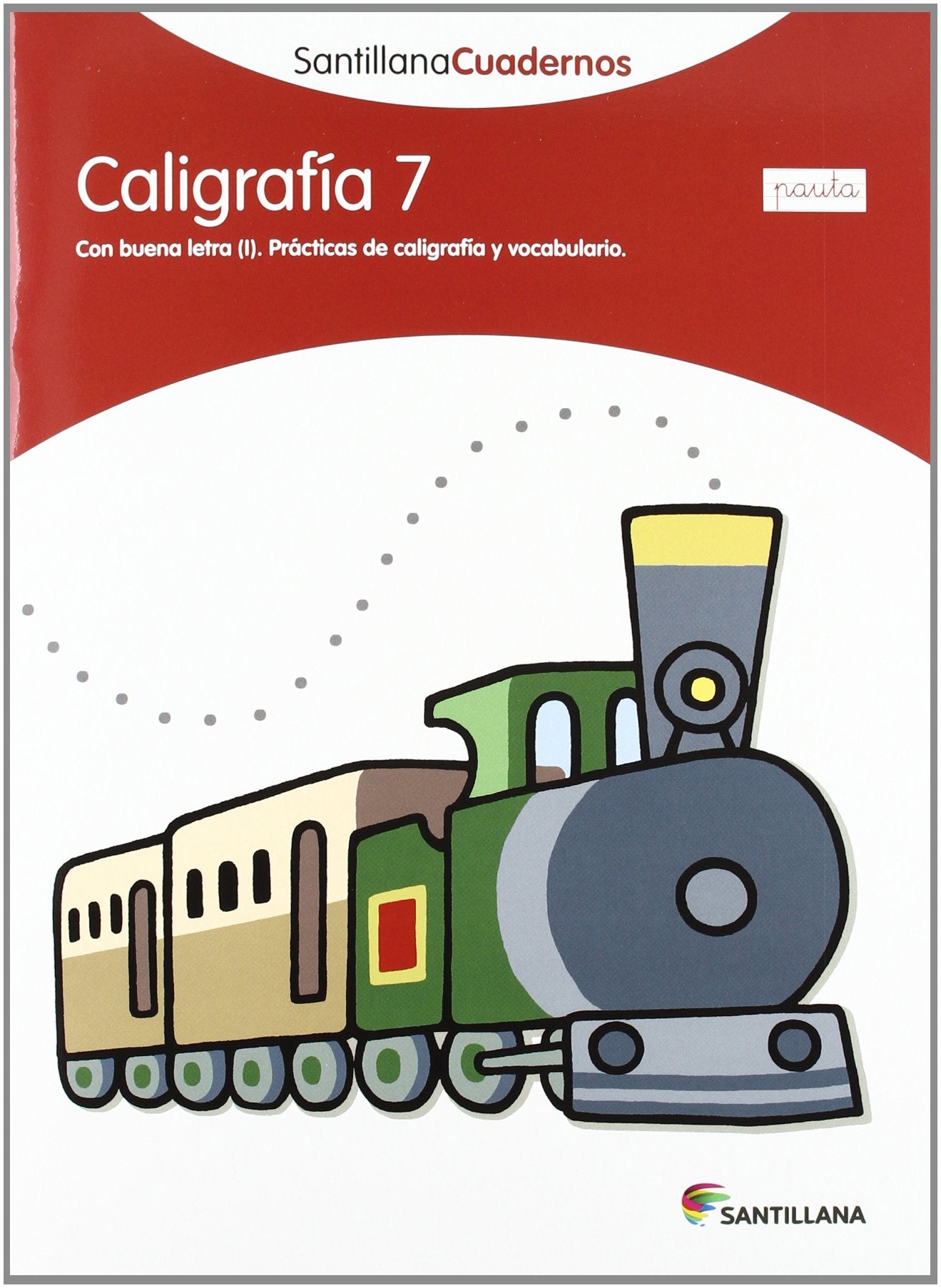 Libro: CALIGRAFÍA 7 PAUTA SANTILLANA CUADERNOS