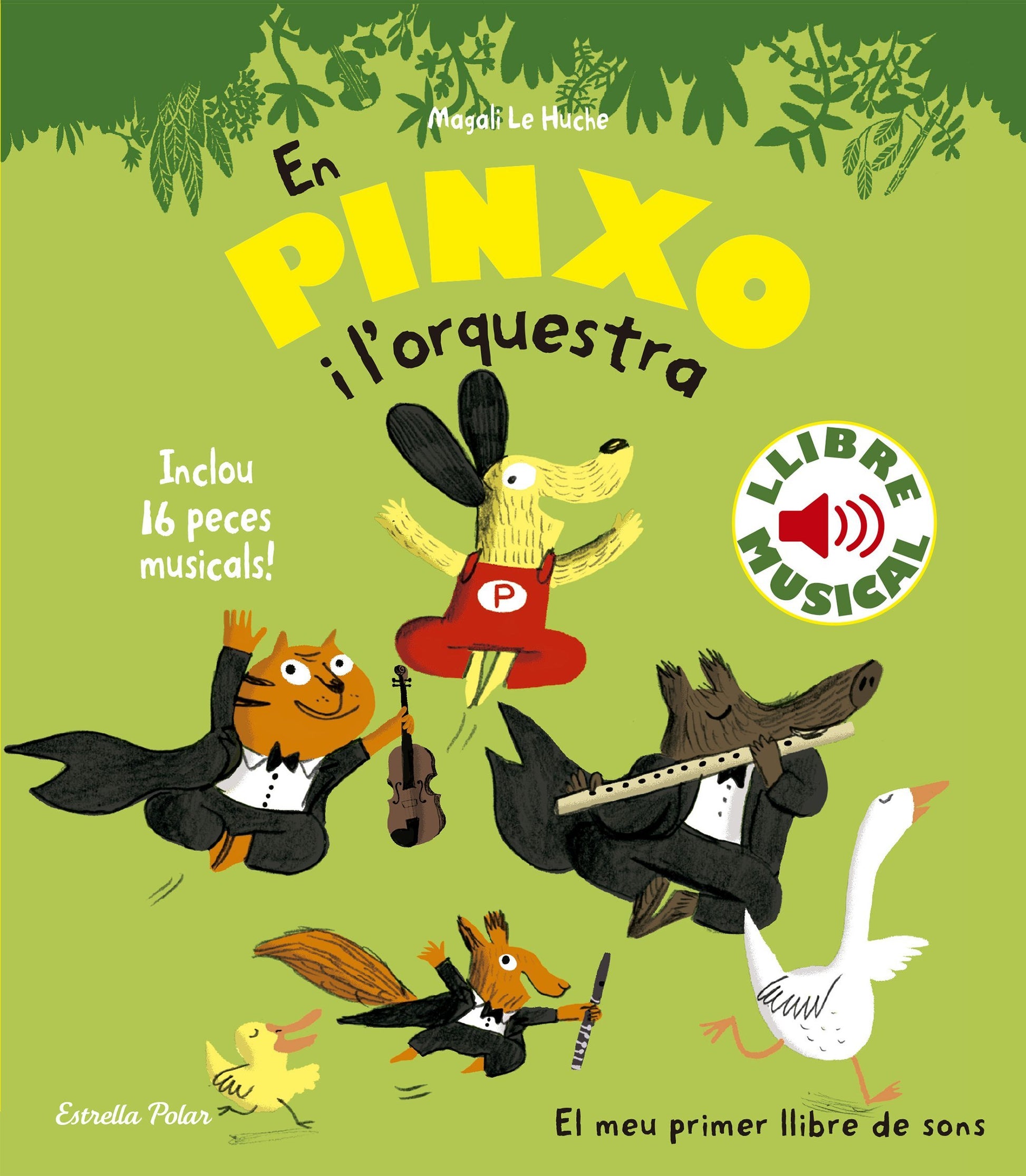 Libro: En Pinxo i l'orquestra. Llibre musical (Llibres de sons)