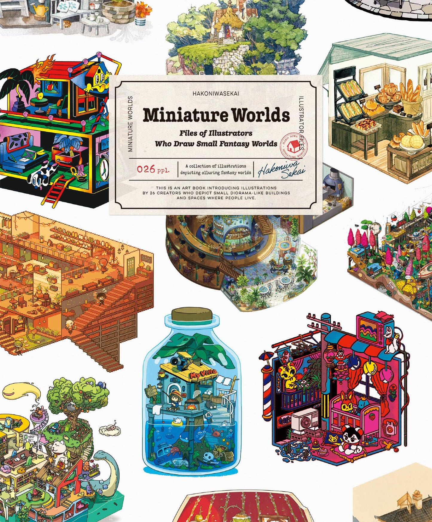 Libro: Miniature Worlds: Files of Illustrators Who Draw Small Fantasy Worlds