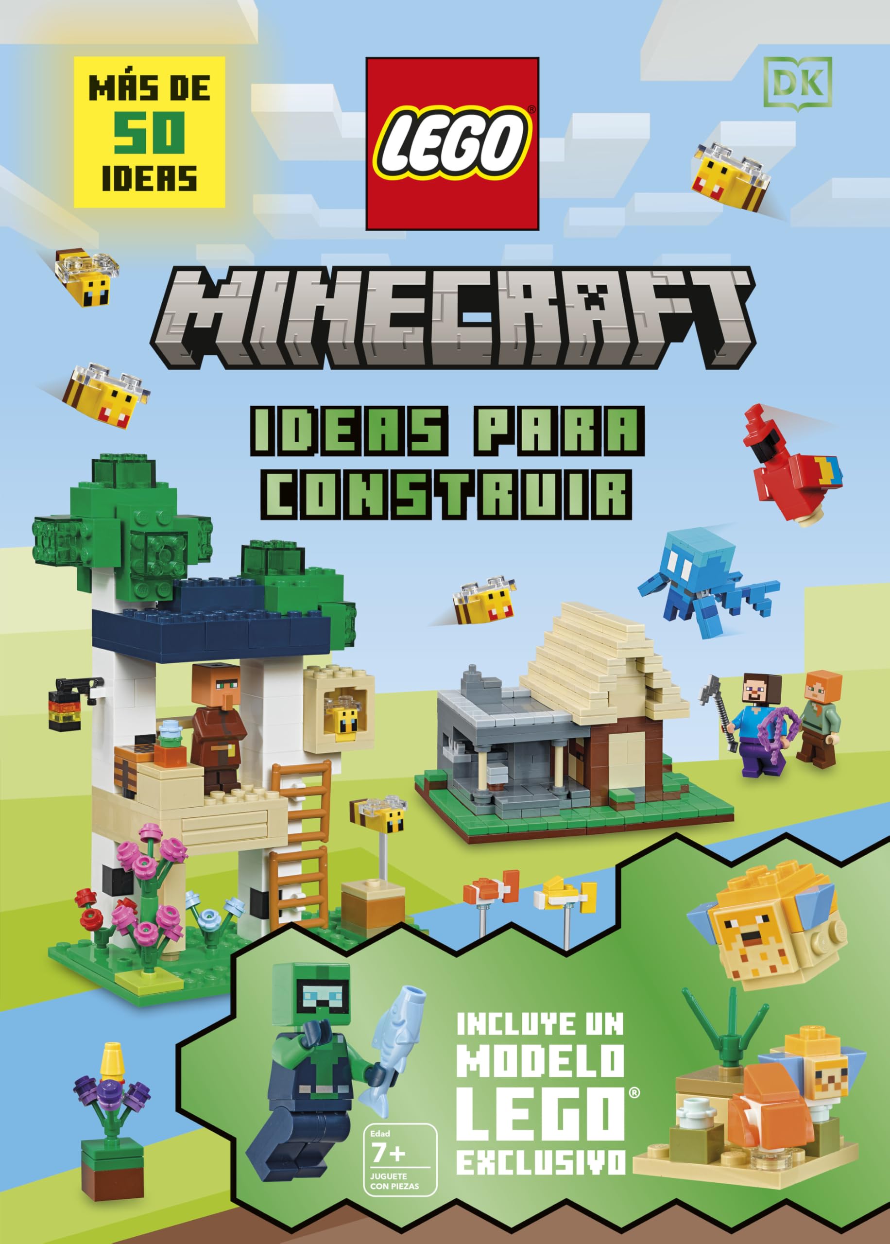 Lego Minecraft. Ideas para construir: Incluye un modelo Lego exclusivo