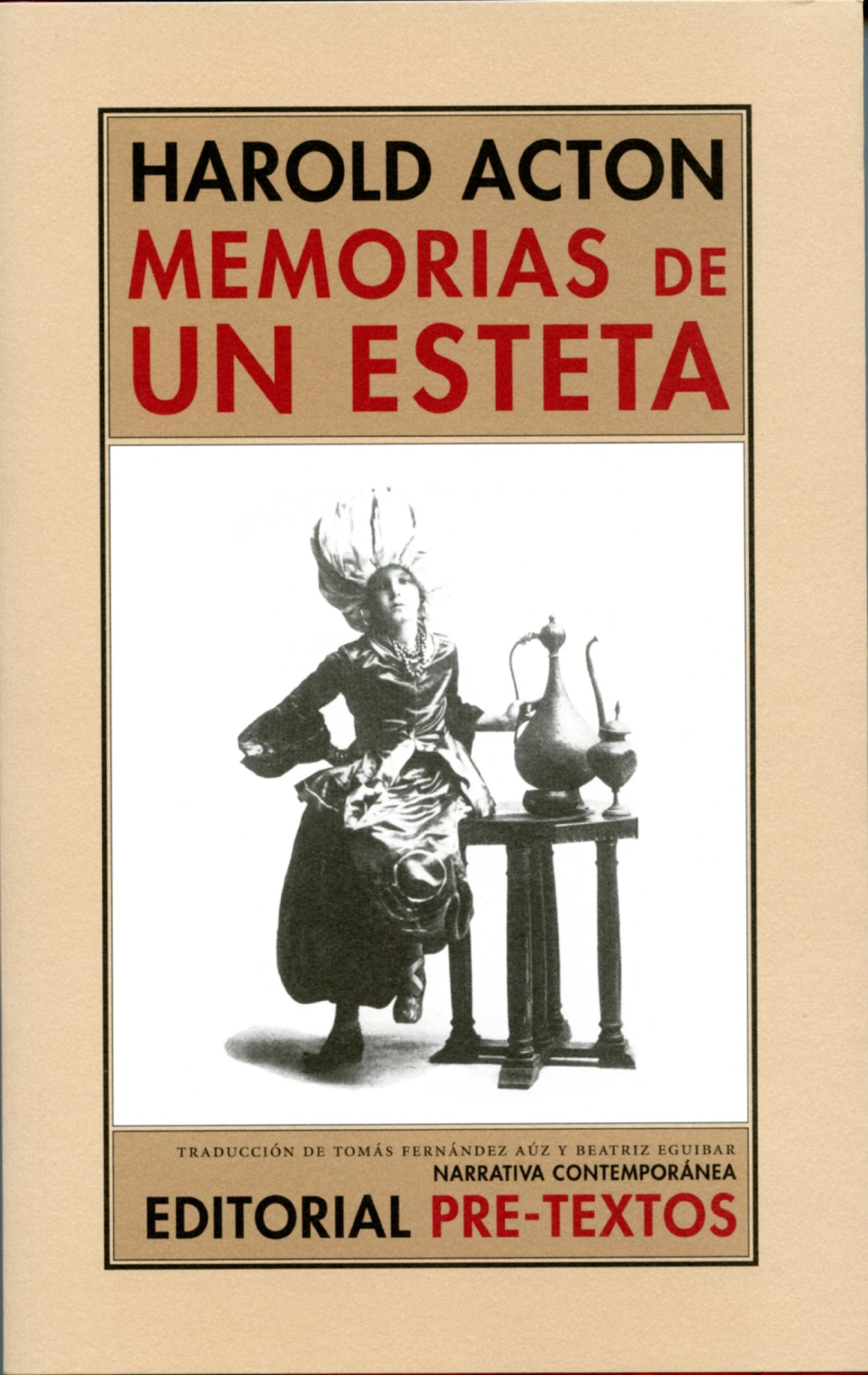 Libro: Memorias de un esteta