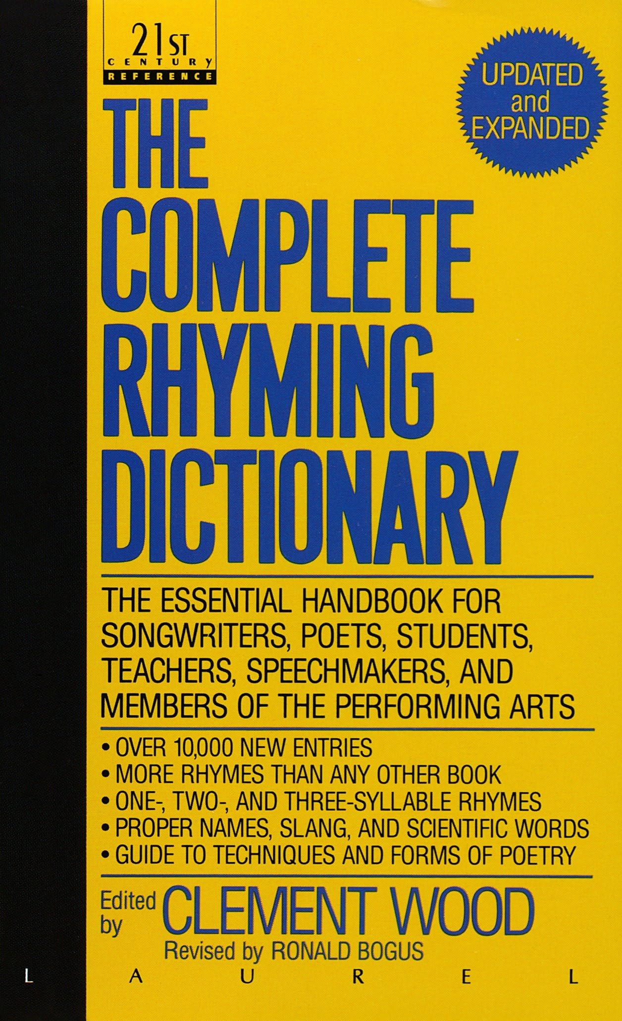Libro: The Complete Rhyming Dictionary: Including The Poet's Craft Book