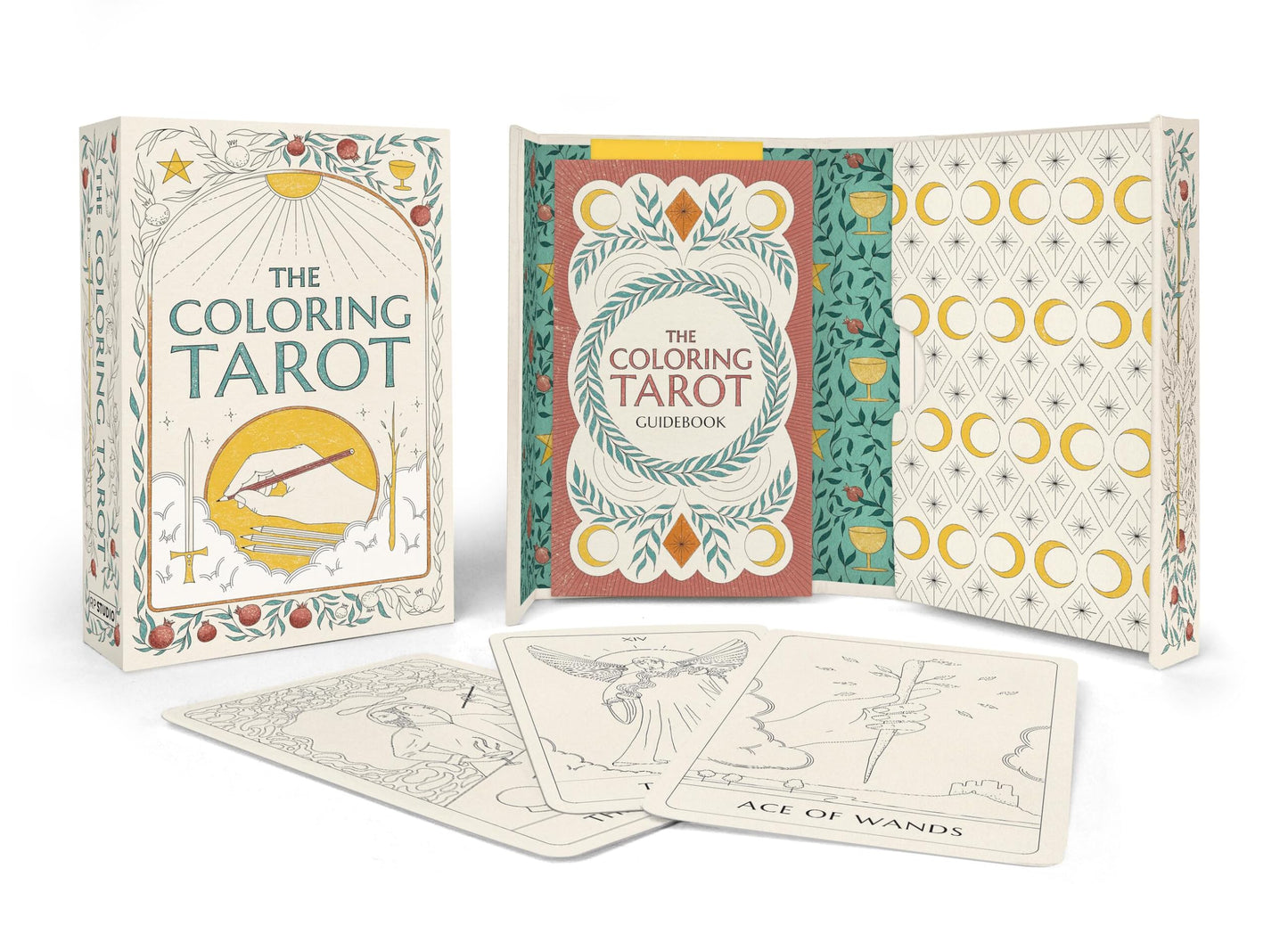 Libro: The Coloring Tarot: A Deck and Guidebook to Color and Create