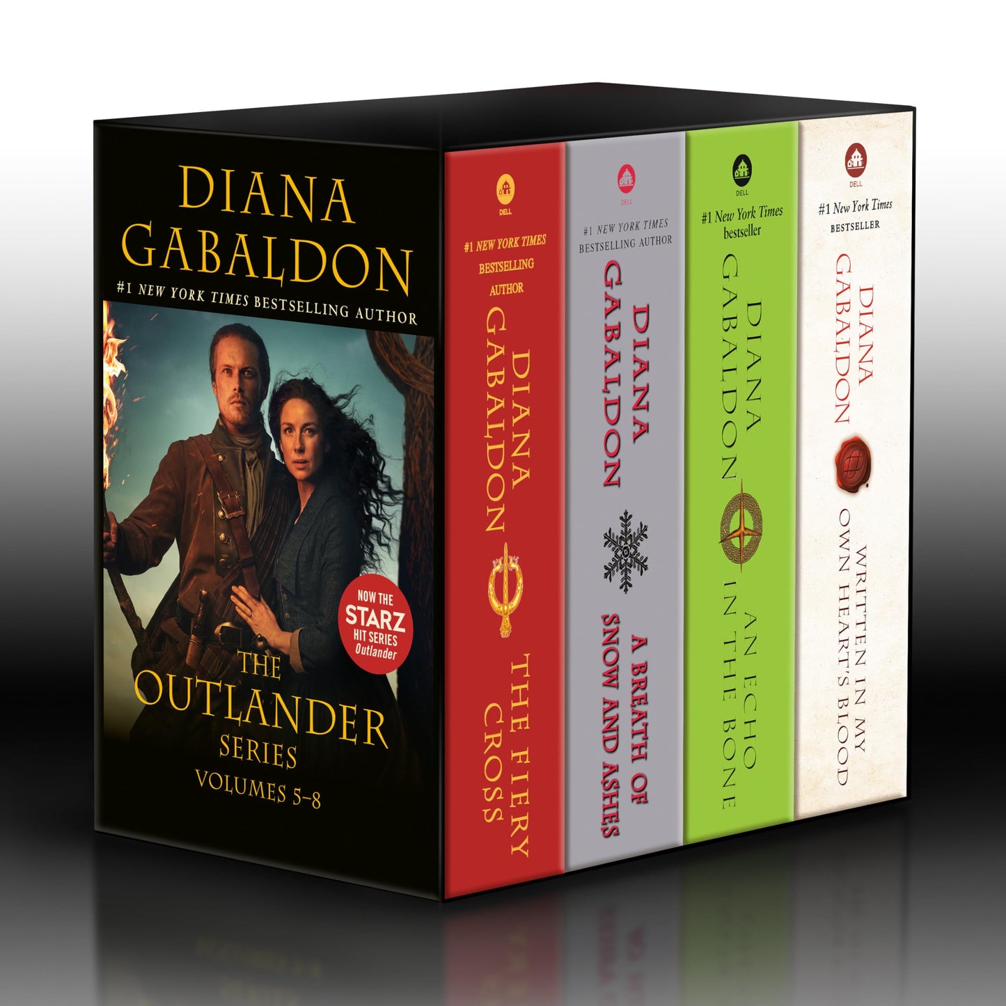 Libro: Outlander Volumes 5-8 (4-Book Boxed Set): The Fiery Cross, A Breath of Snow and Ashes, An Echo in the Bone, Written in My Own Heart's Blood