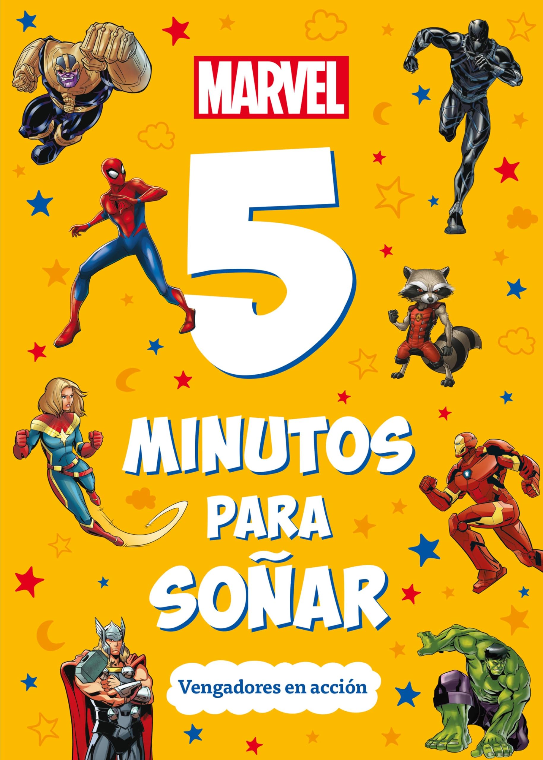 Libro: Marvel. 5 minutos para soñar. Vengadores en acción (Marvel. Superhéroes)