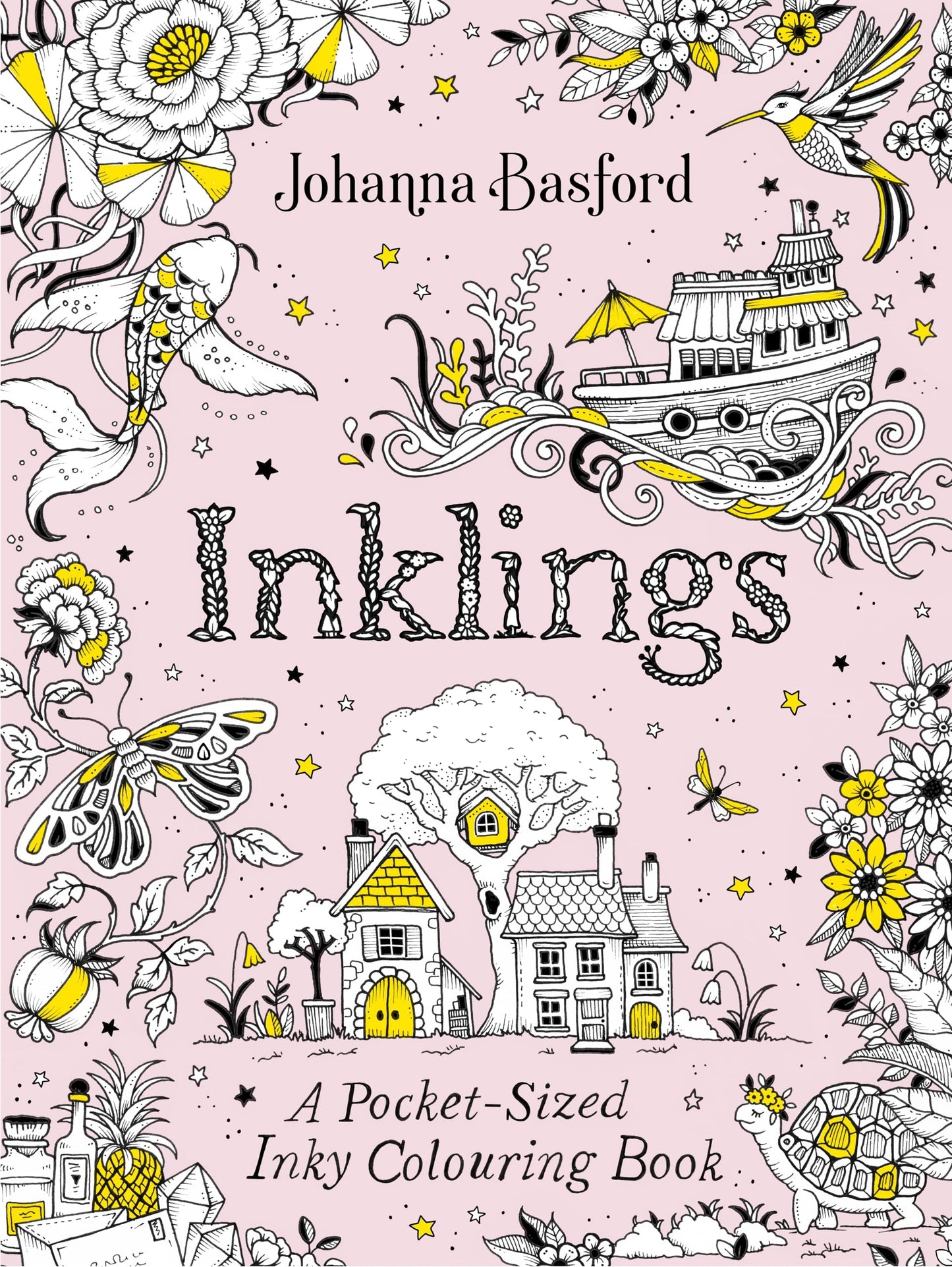 Libro: Inklings: A Pocket-Sized Inky Colouring Book