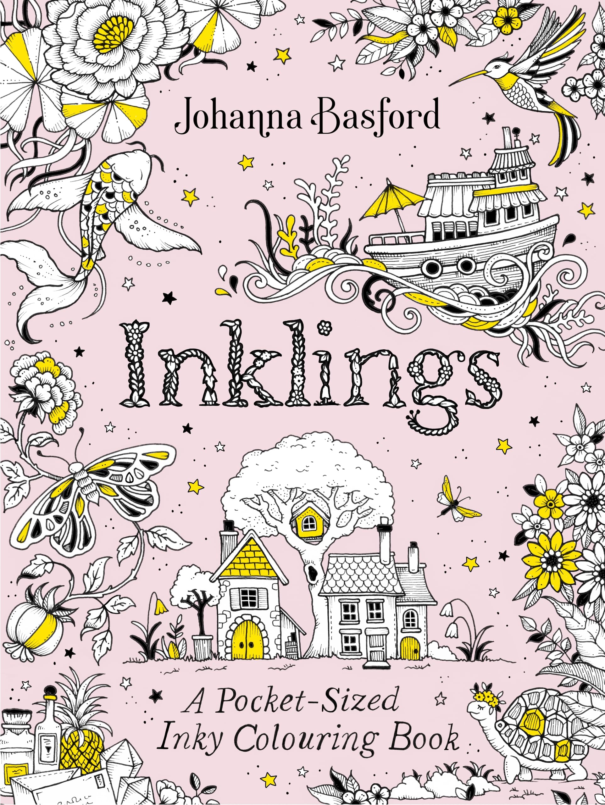 Libro: Inklings: A Pocket-Sized Inky Colouring Book