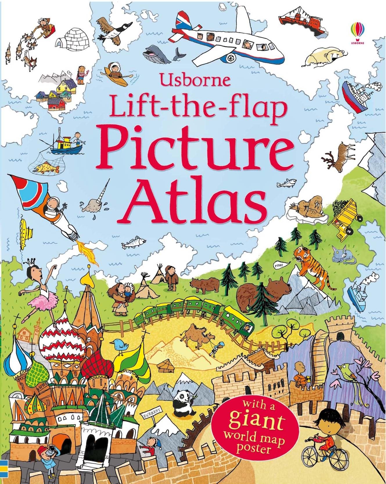 Libro: lift the flap atlas