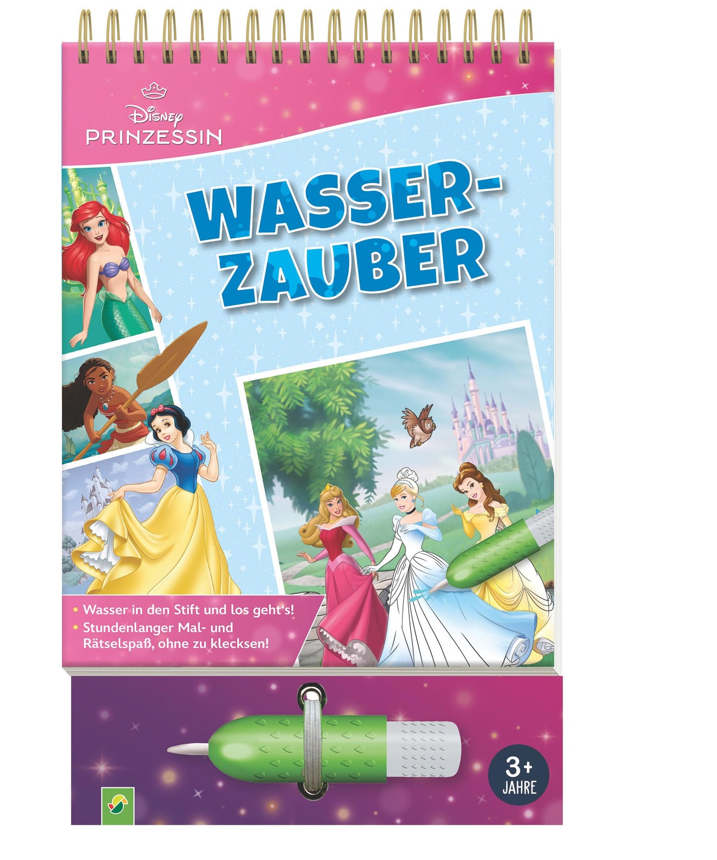 Libro: Disney Prinzessin Wasserzauber - einfach mit Wasser malen!