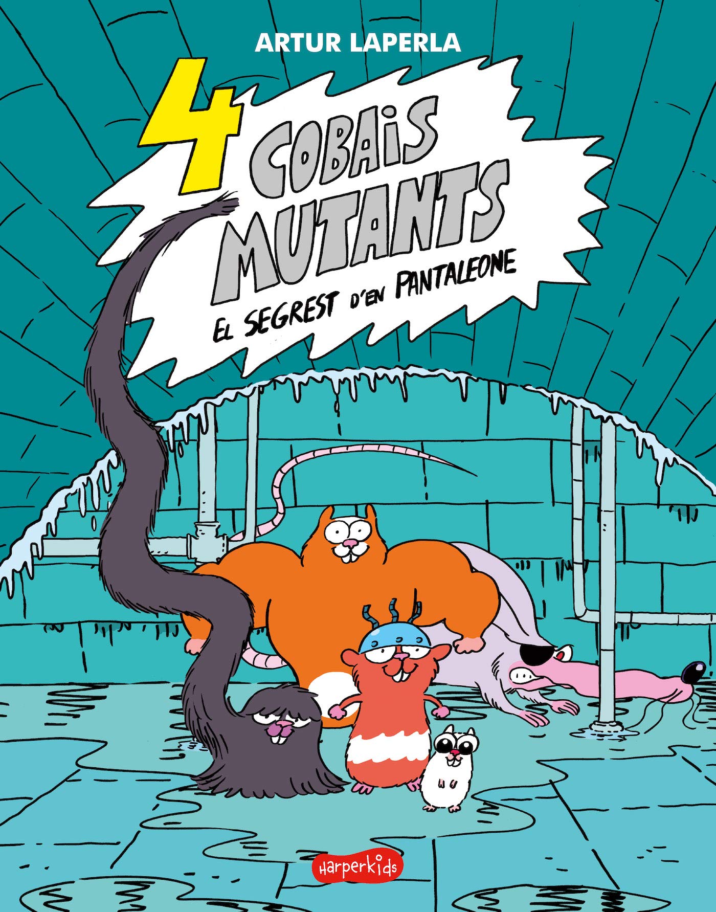 Libro: 4 Cobais mutant. El segrest d'en Pantaleone