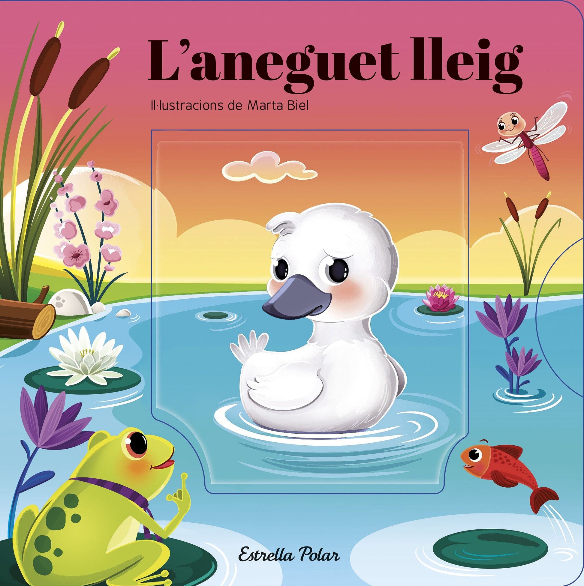 Libro: L'aneguet lleig. Conte amb mecanismes: Il·lustracions de Marta Biel