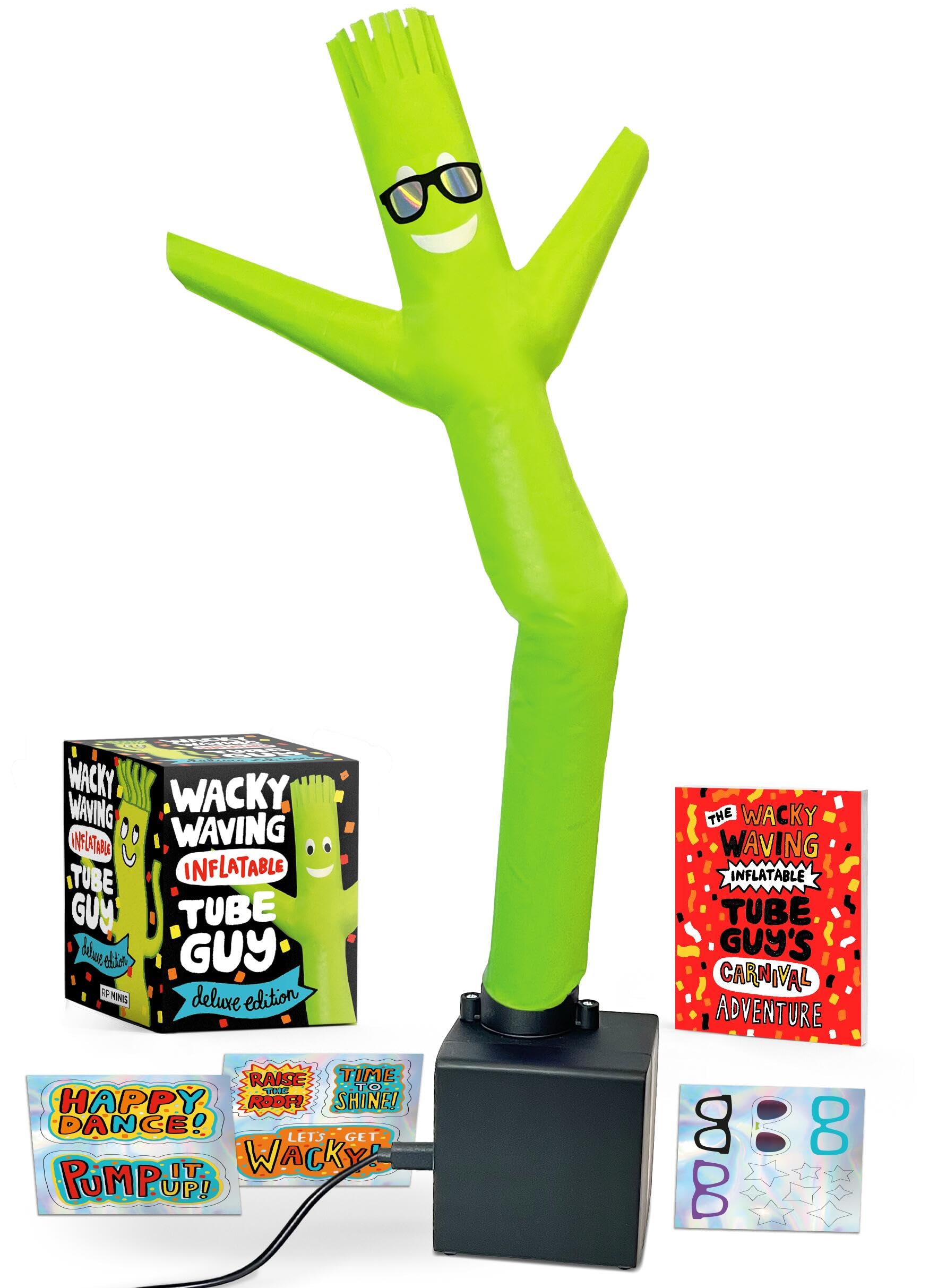 Libro: Wacky Waving Inflatable Tube Guy Deluxe Edition: Includes USB Cable and Vinyl Stickers (RP Minis)