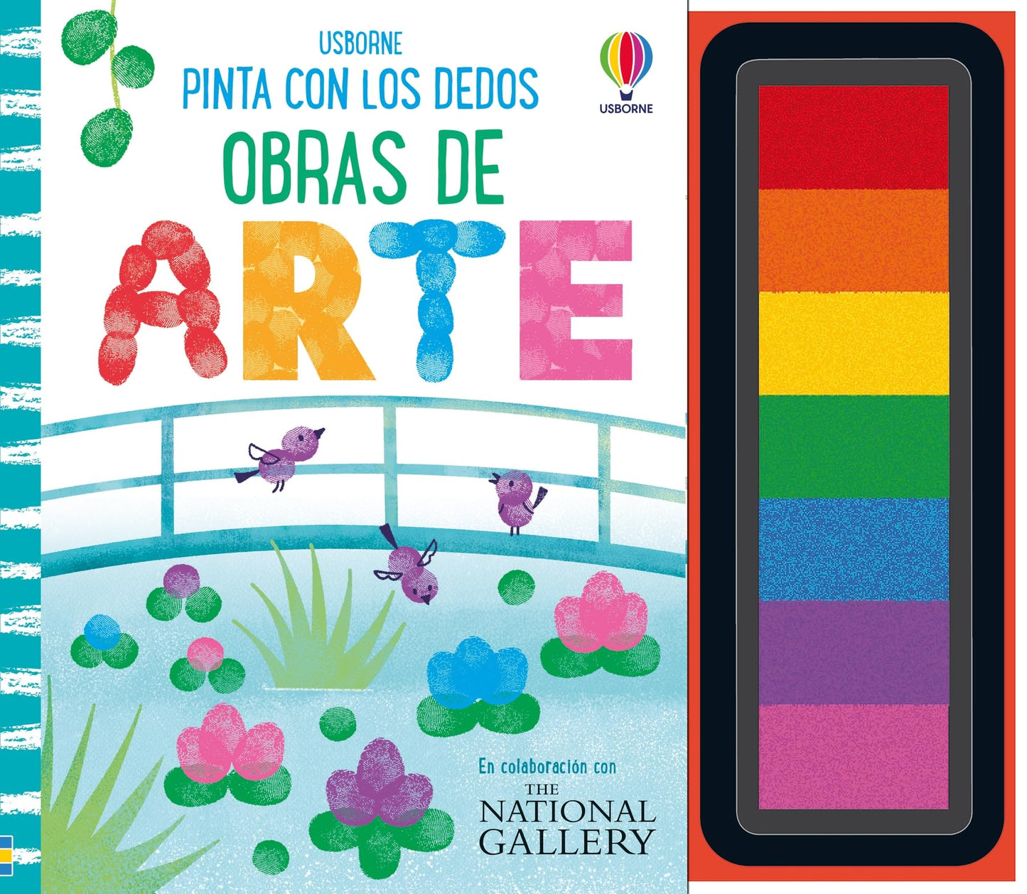 Libro: Obras de arte (Pinta con los dedos)