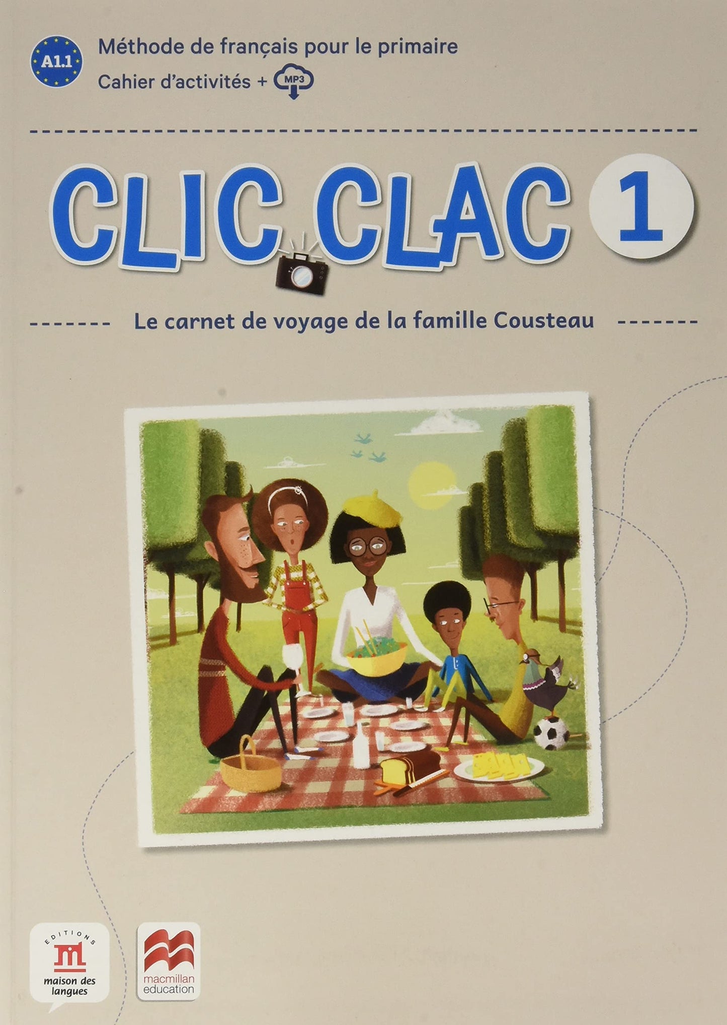 Libro: Clic Clac 1 Éd. Macmillan Cahier d'activités - 9788418224546