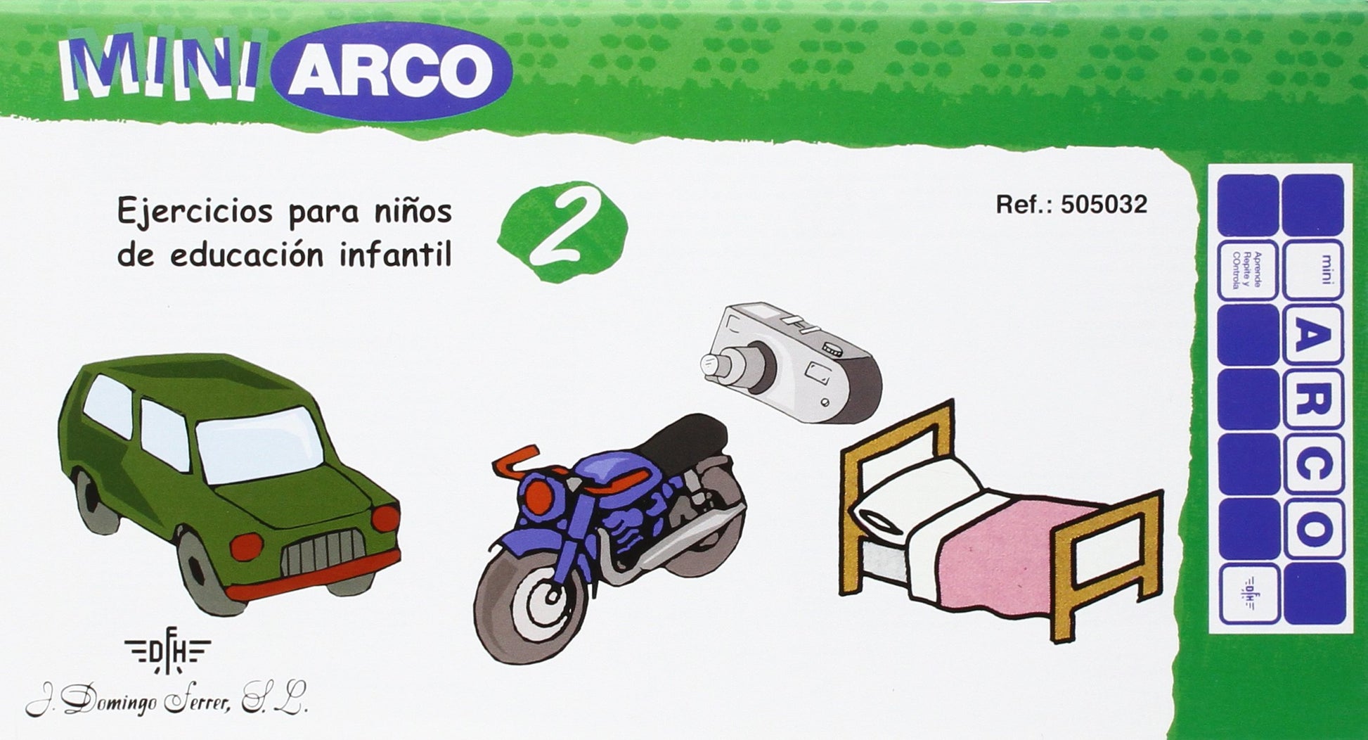 Libro: Educación Infantil. Cuaderno de ejercicios 2