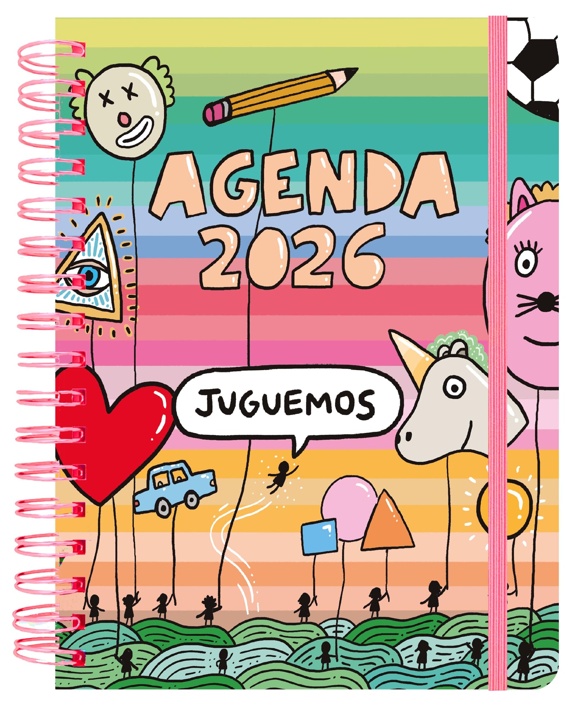 Libro: Agenda anual semanal 2026 72 kilos (TANTANFAN)